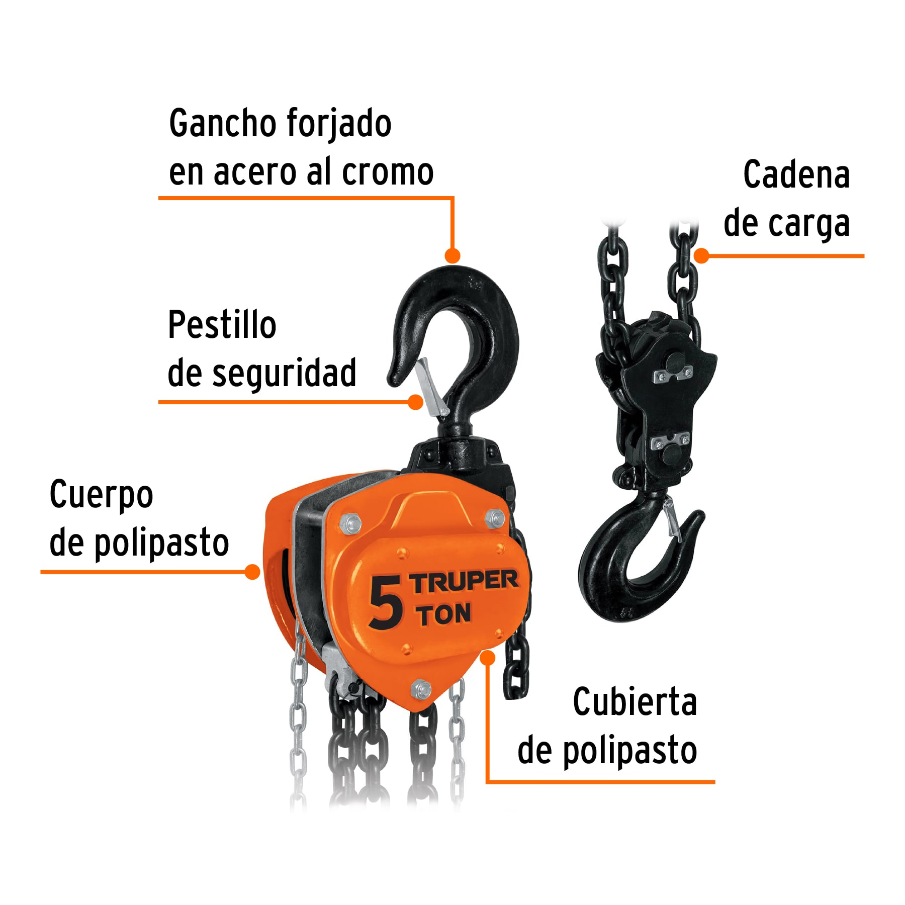 Polipasto de 5 ton