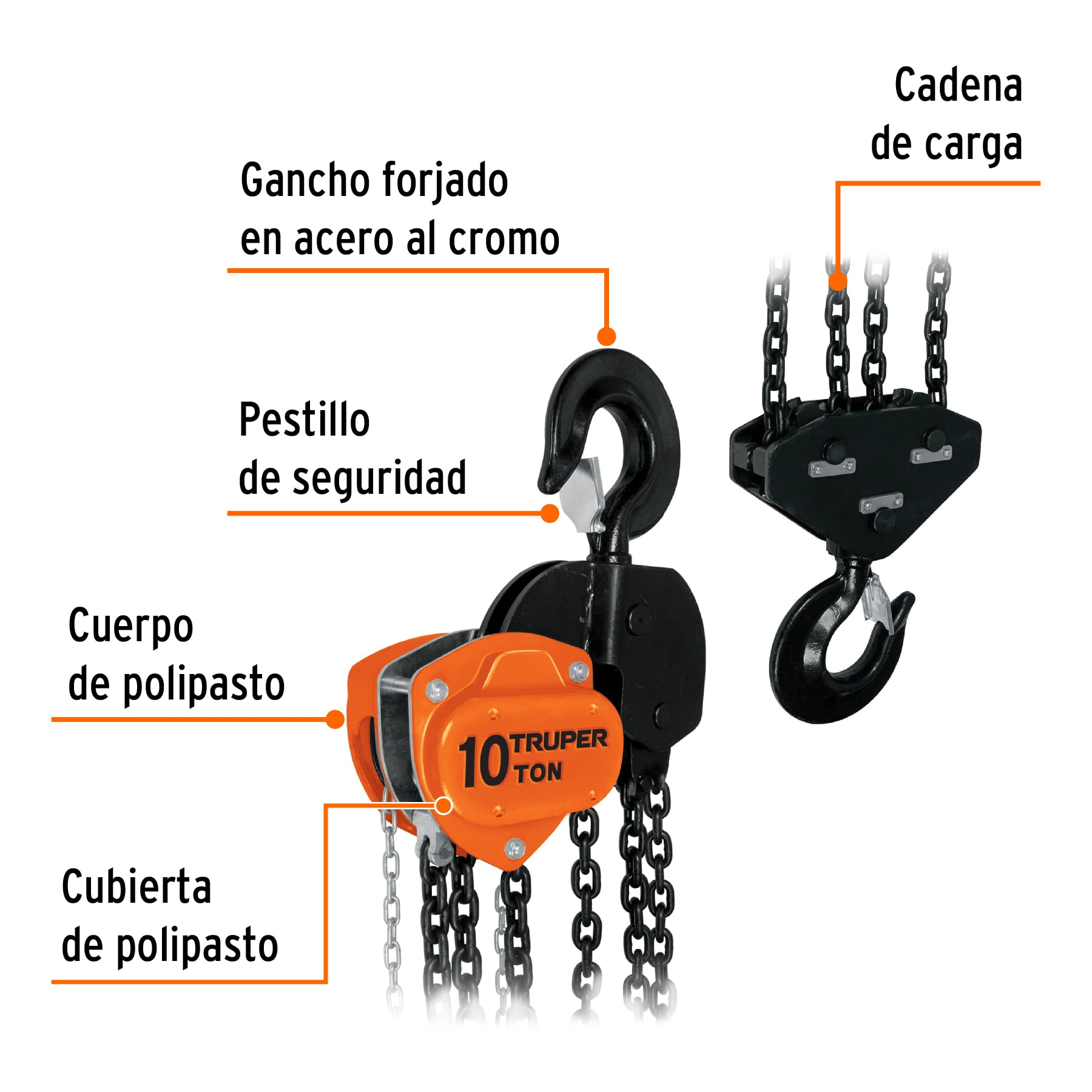 Polipasto de 10 ton