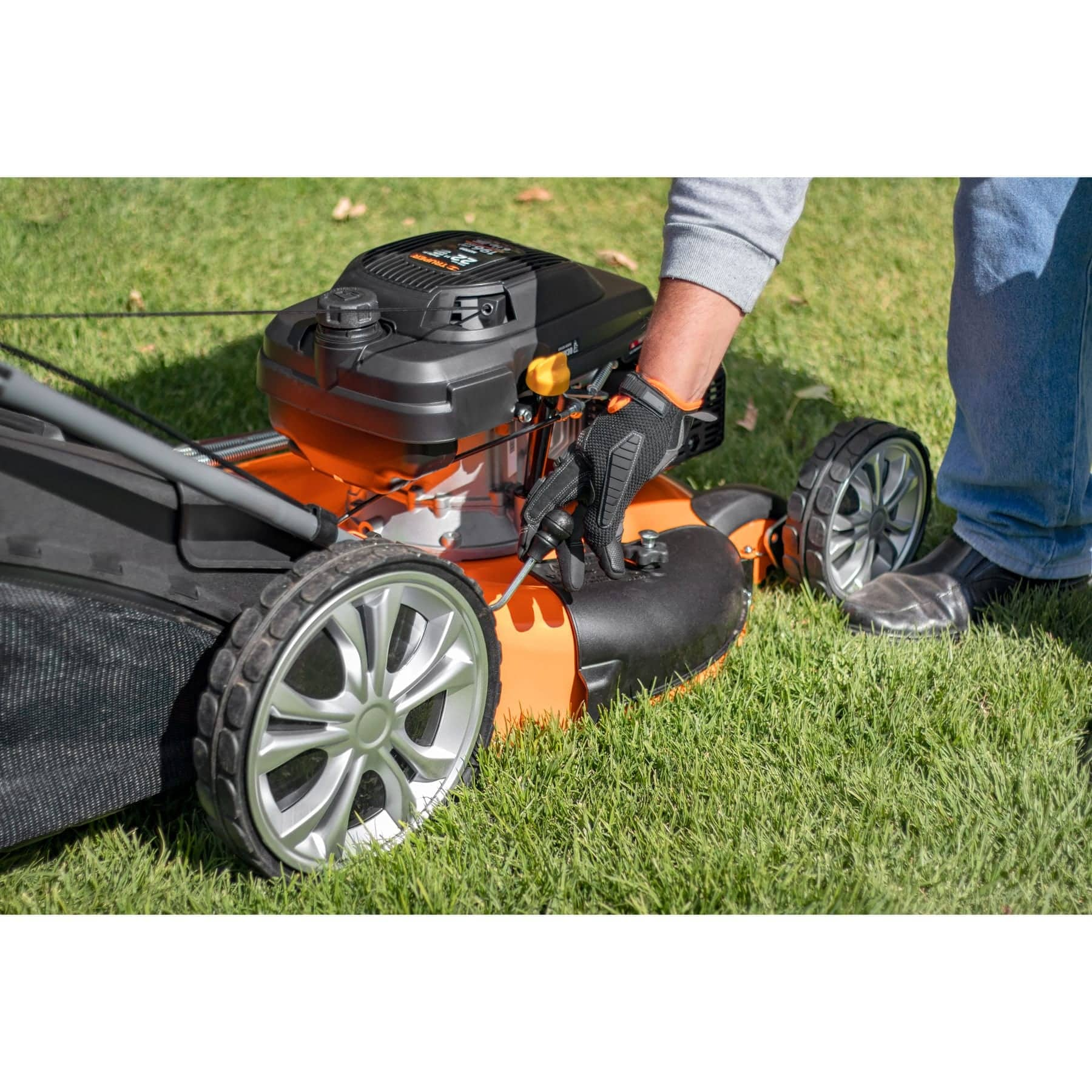 Podadoras con motor a gasolina, 6HP, de 22"