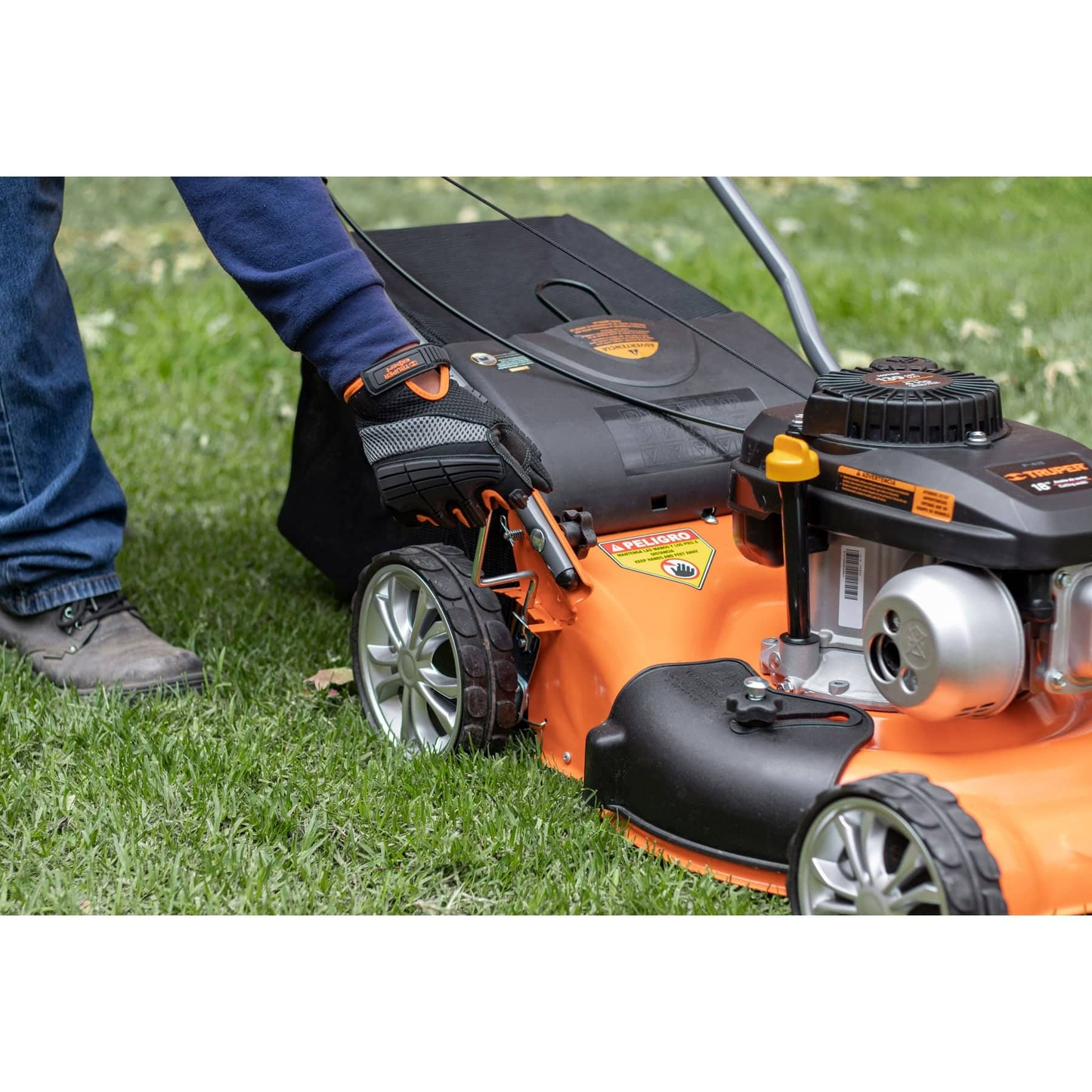 Podadoras con motor a gasolina, 4HP, de 18"