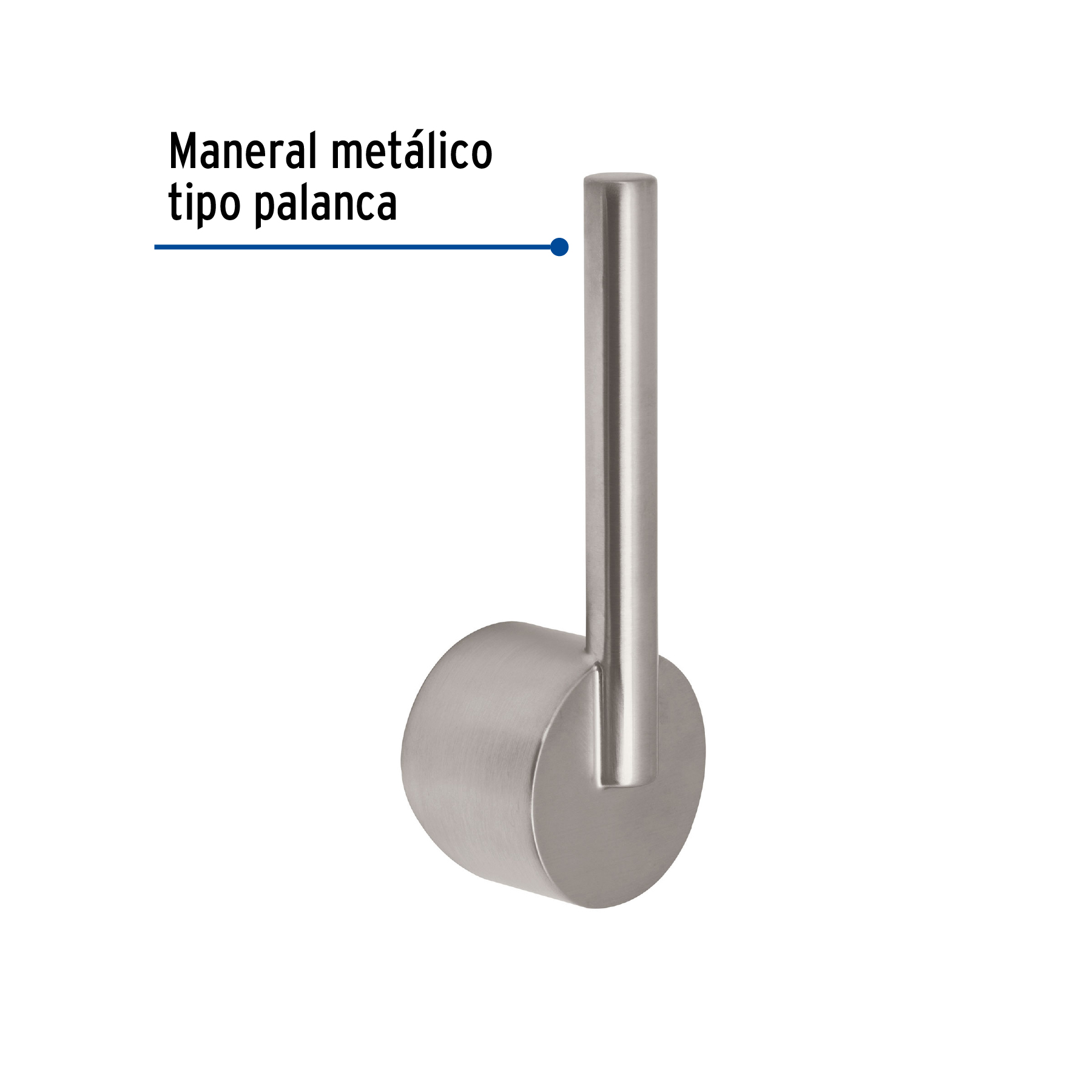 Maneral monomando para fregadero, satín, Element