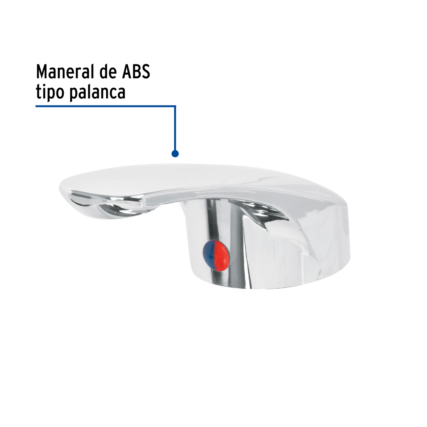 Maneral monomando de plástico para lavabo, Basic