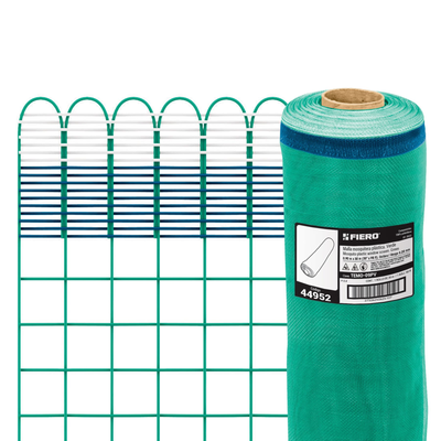 Malla mosquitera plástica, 0.90 x 30 m, verde