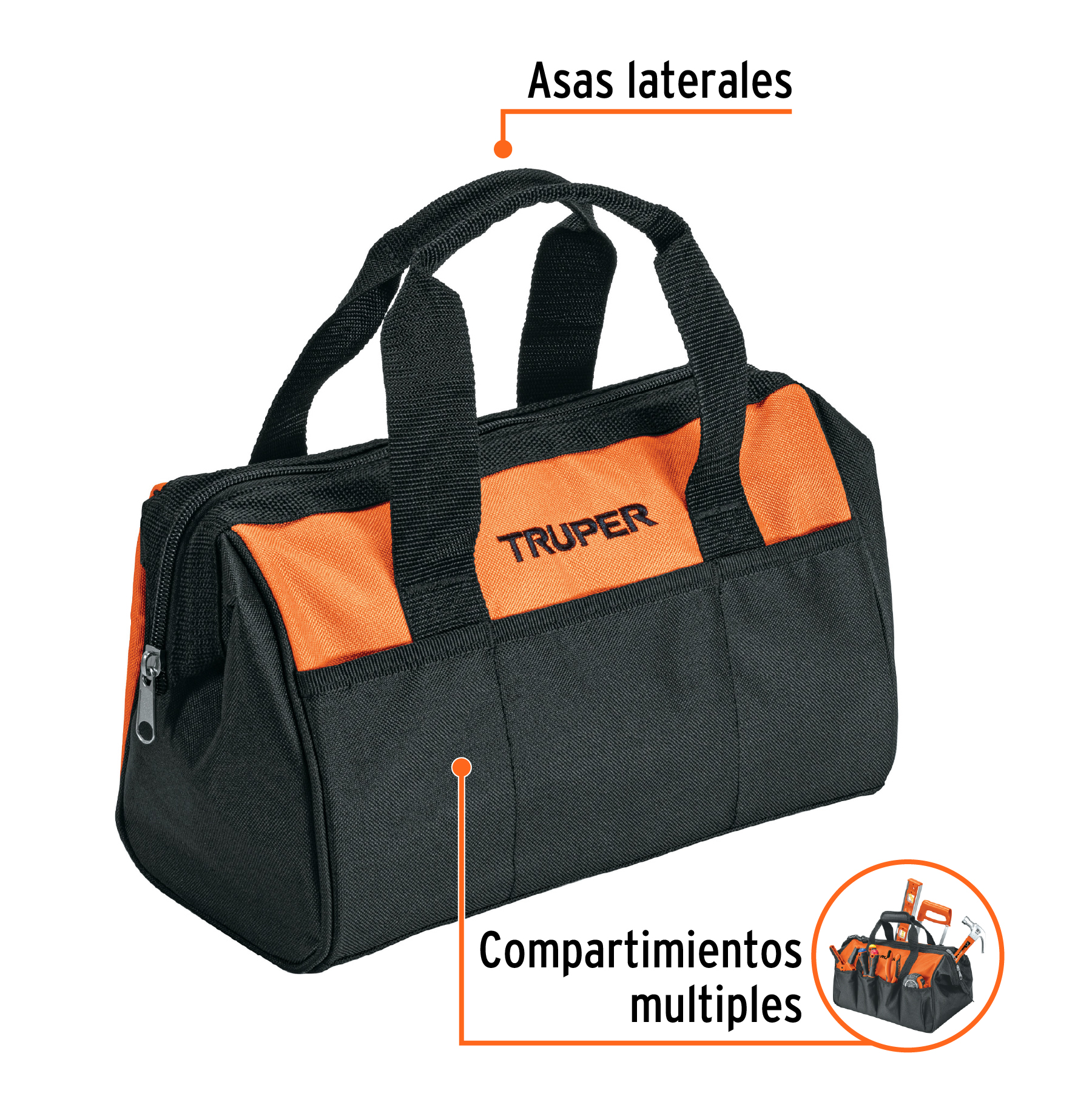 MALETA PORTAHERRAMIENTA DE 12"