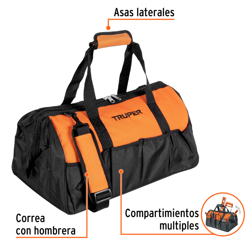 Maleta flexible portaherramienta de 20"