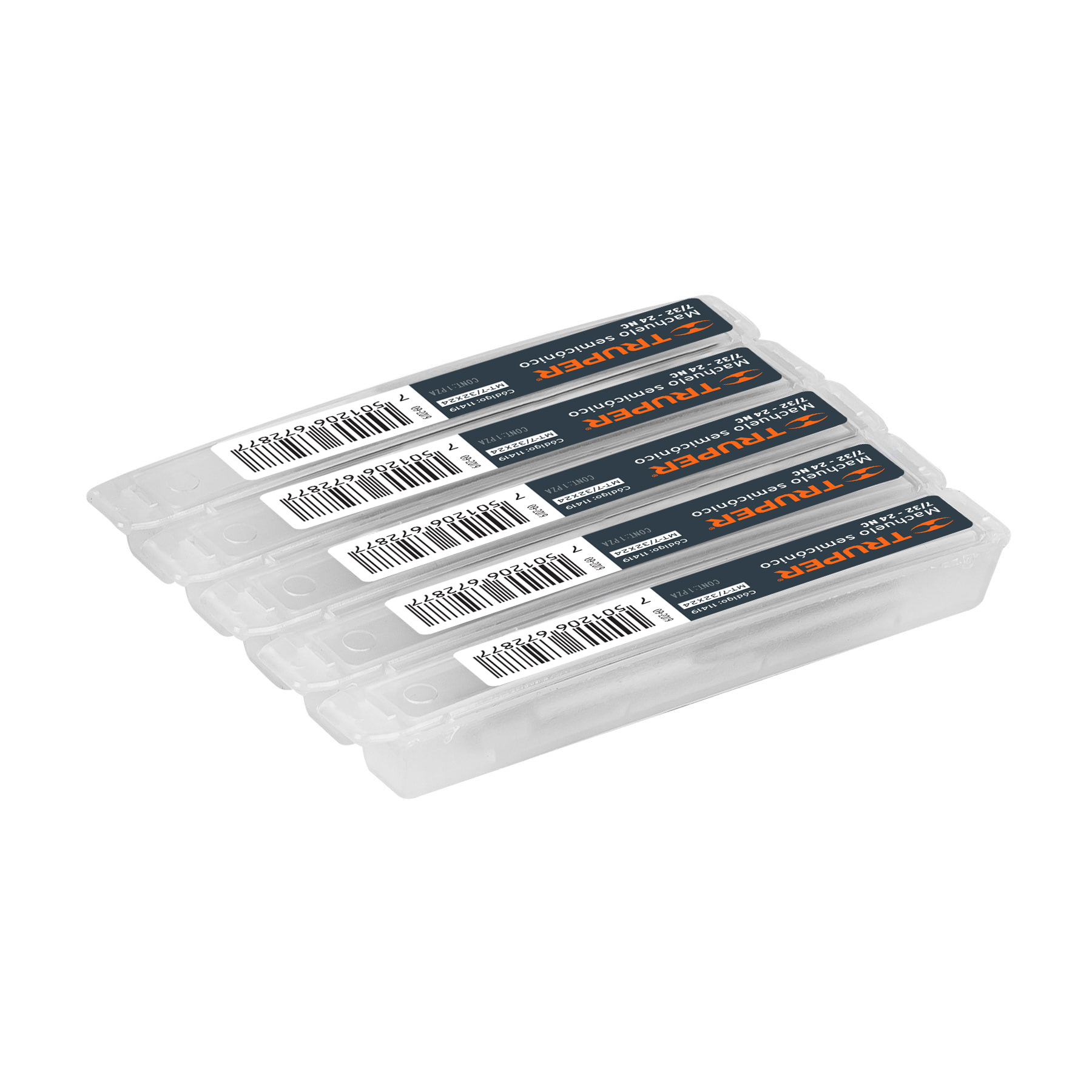 Machuelo semicónico 7/32" x 24 , cuerda gruesa