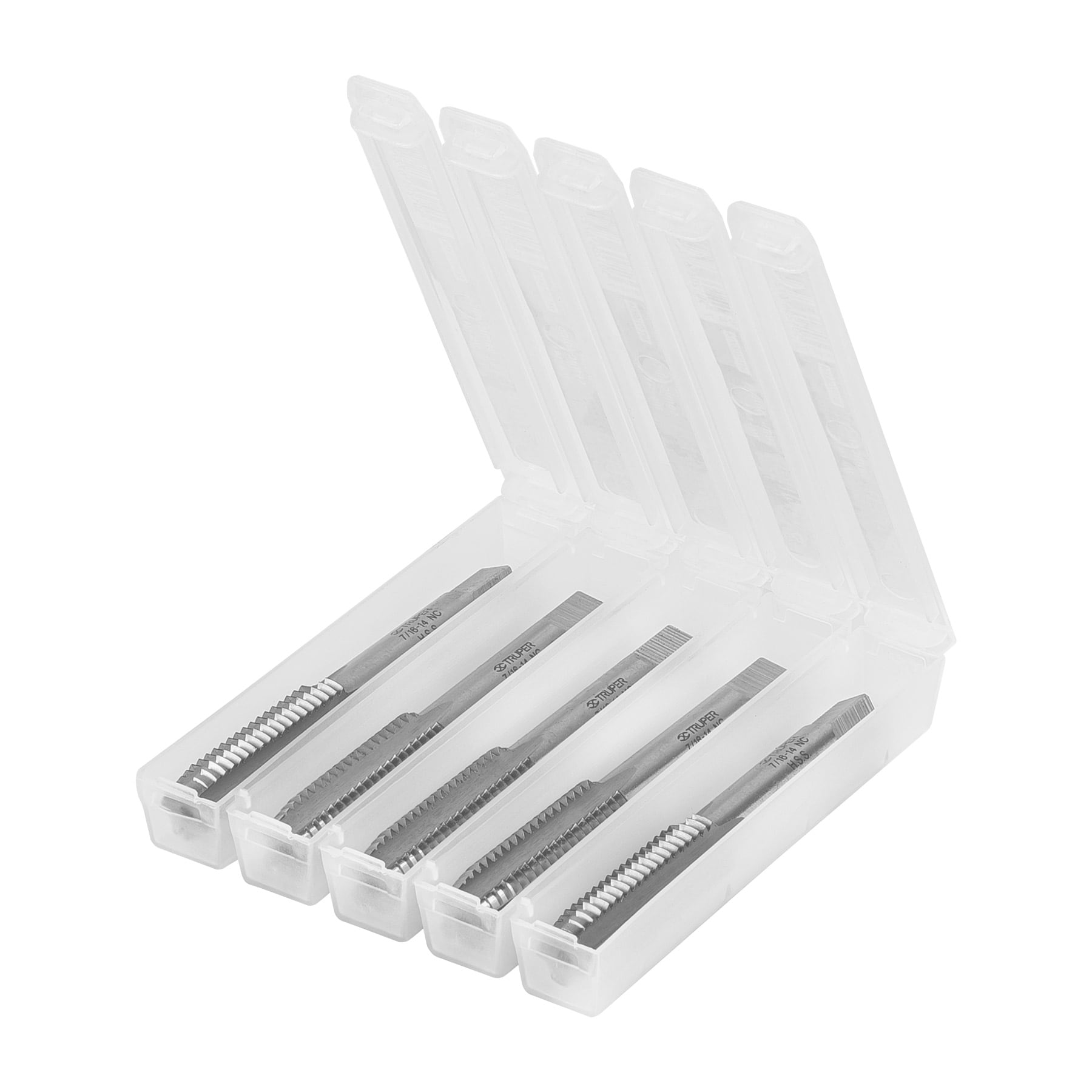 Machuelo semicónico 7/16" x 14 , cuerda gruesa