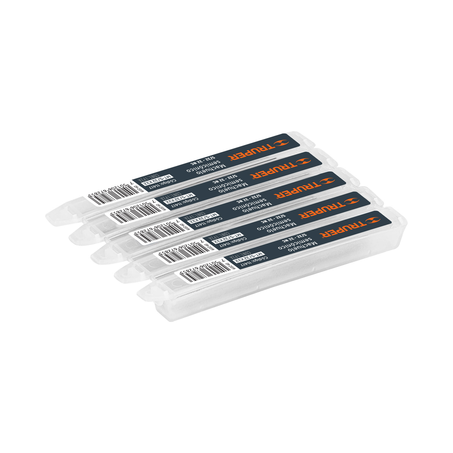 Machuelo semicónico 5/32" x 32 , cuerda gruesa