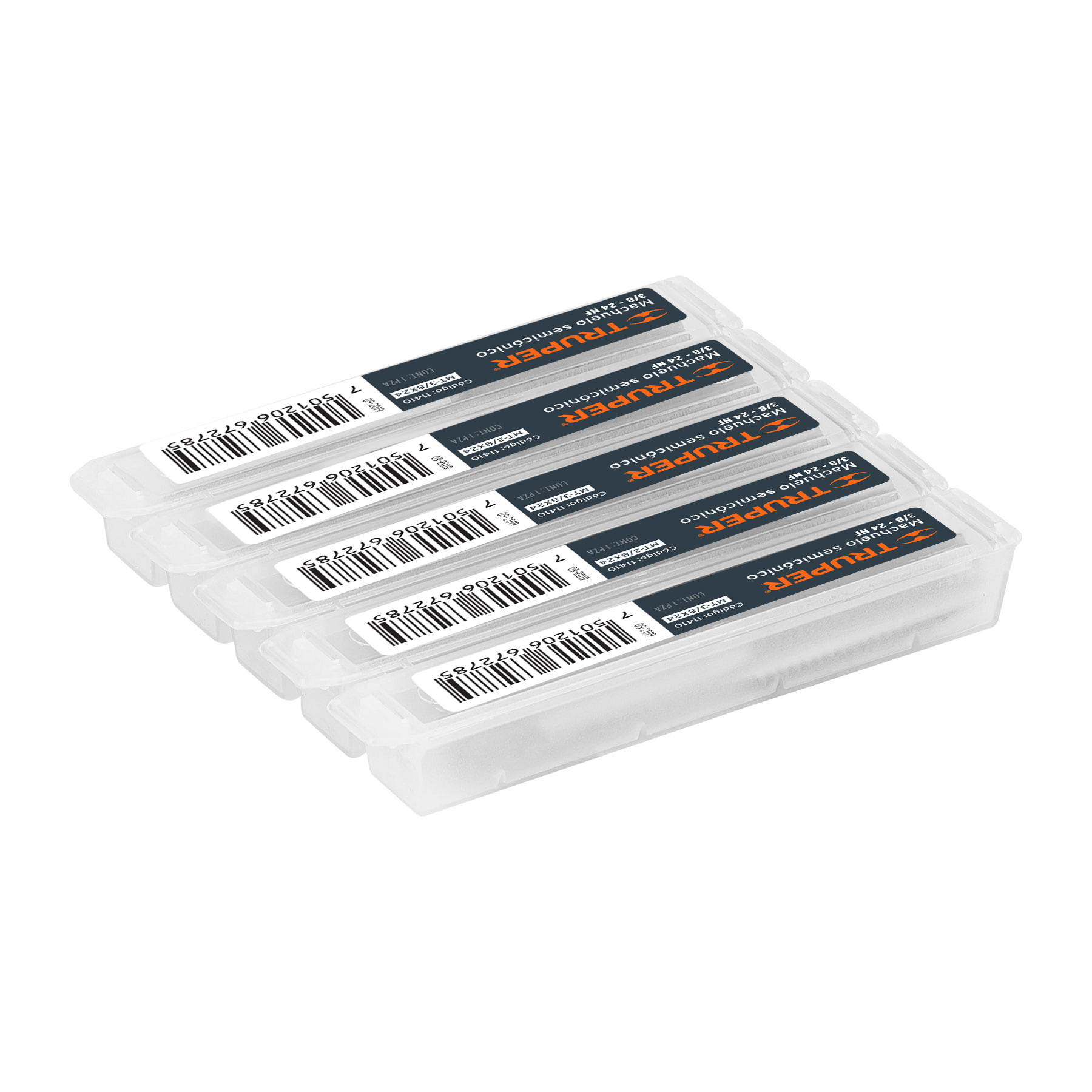 Machuelo semicónico 3/8"x 24 , cuerda fina