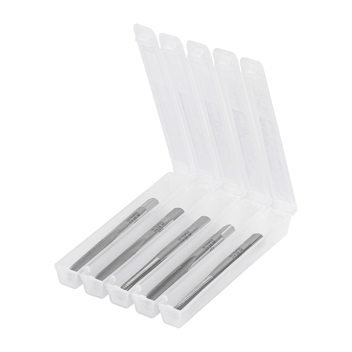 Machuelo semicónico 1/4" x 28 , cuerda fina