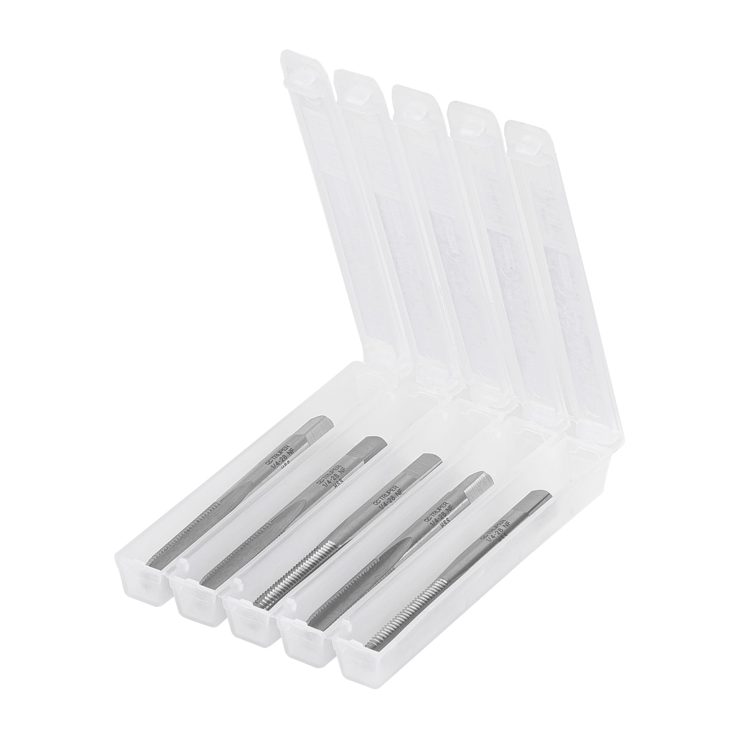 Machuelo semicónico 1/4" x 28 , cuerda fina