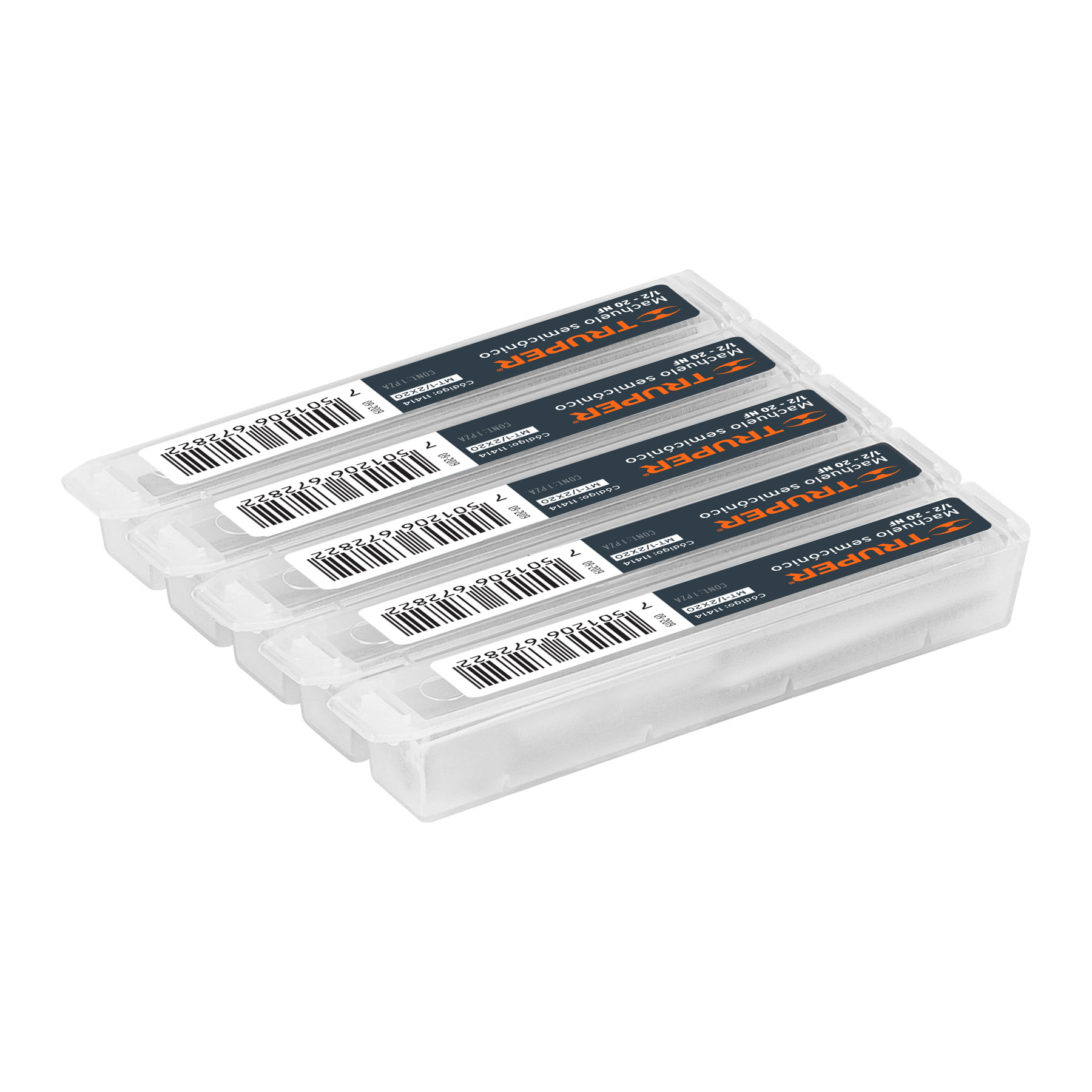 Machuelo semicónico 1/2" x 20 , cuerda fina