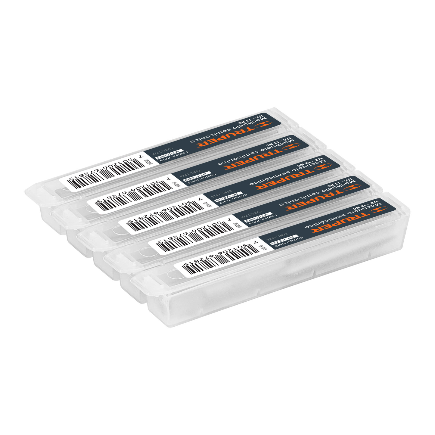 Machuelo semicónico 1/2" x 13 , cuerda gruesa