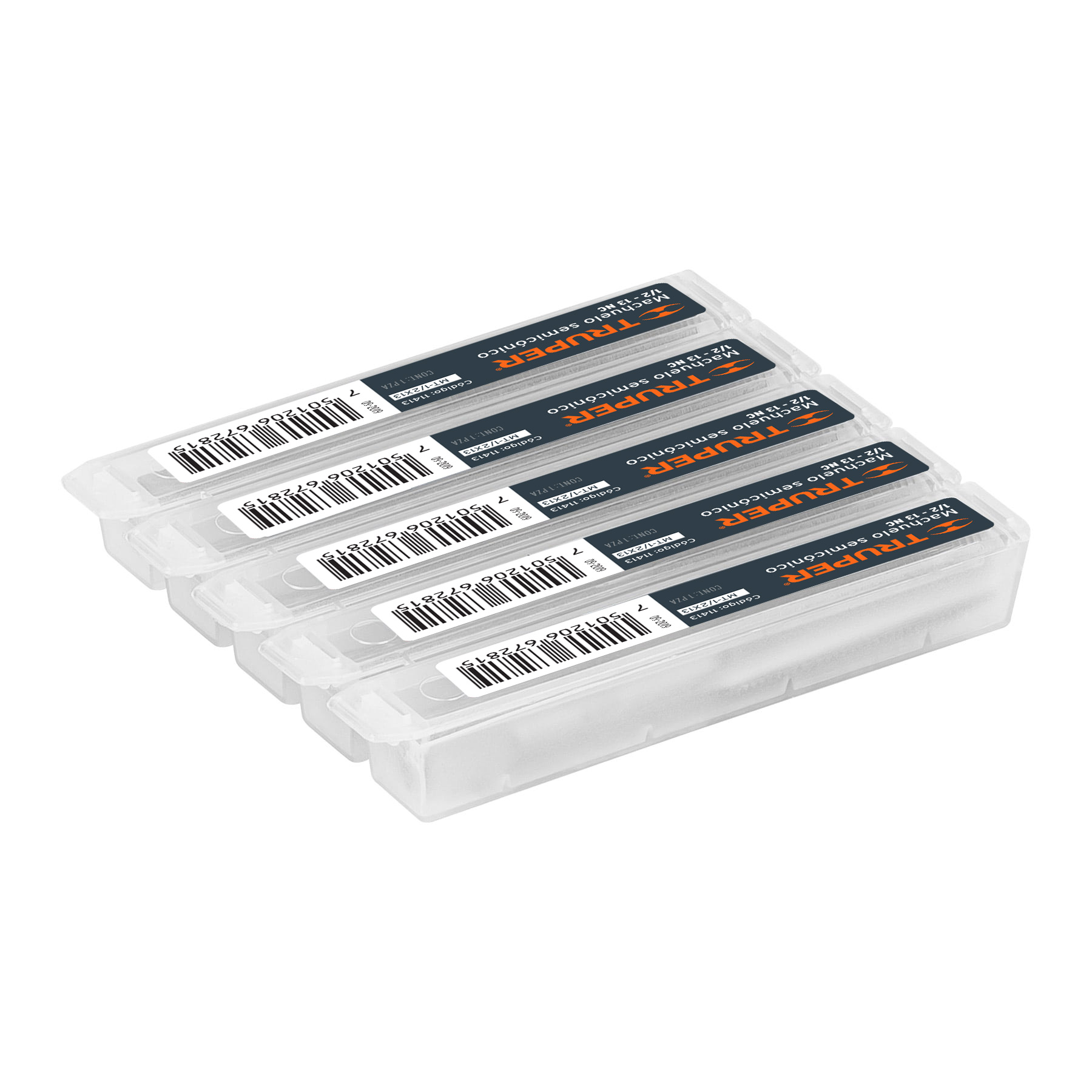 Machuelo semicónico 1/2" x 13 , cuerda gruesa