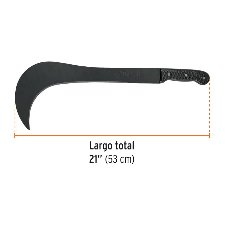 Machete ranchero, curvo