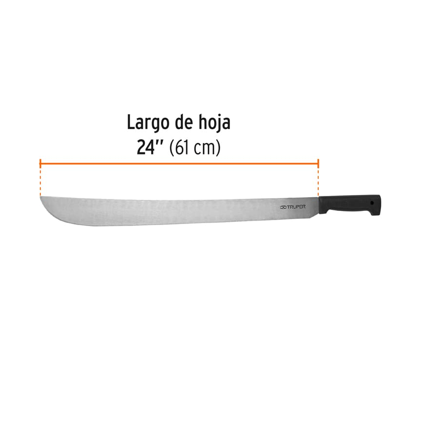 Machete estándar 24" cacha negra
