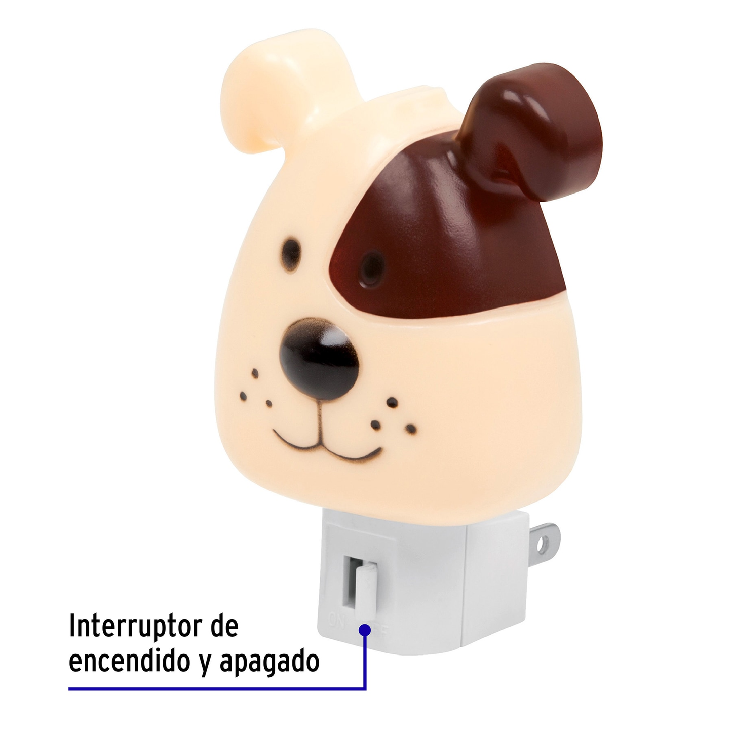 Luz de noche, perro