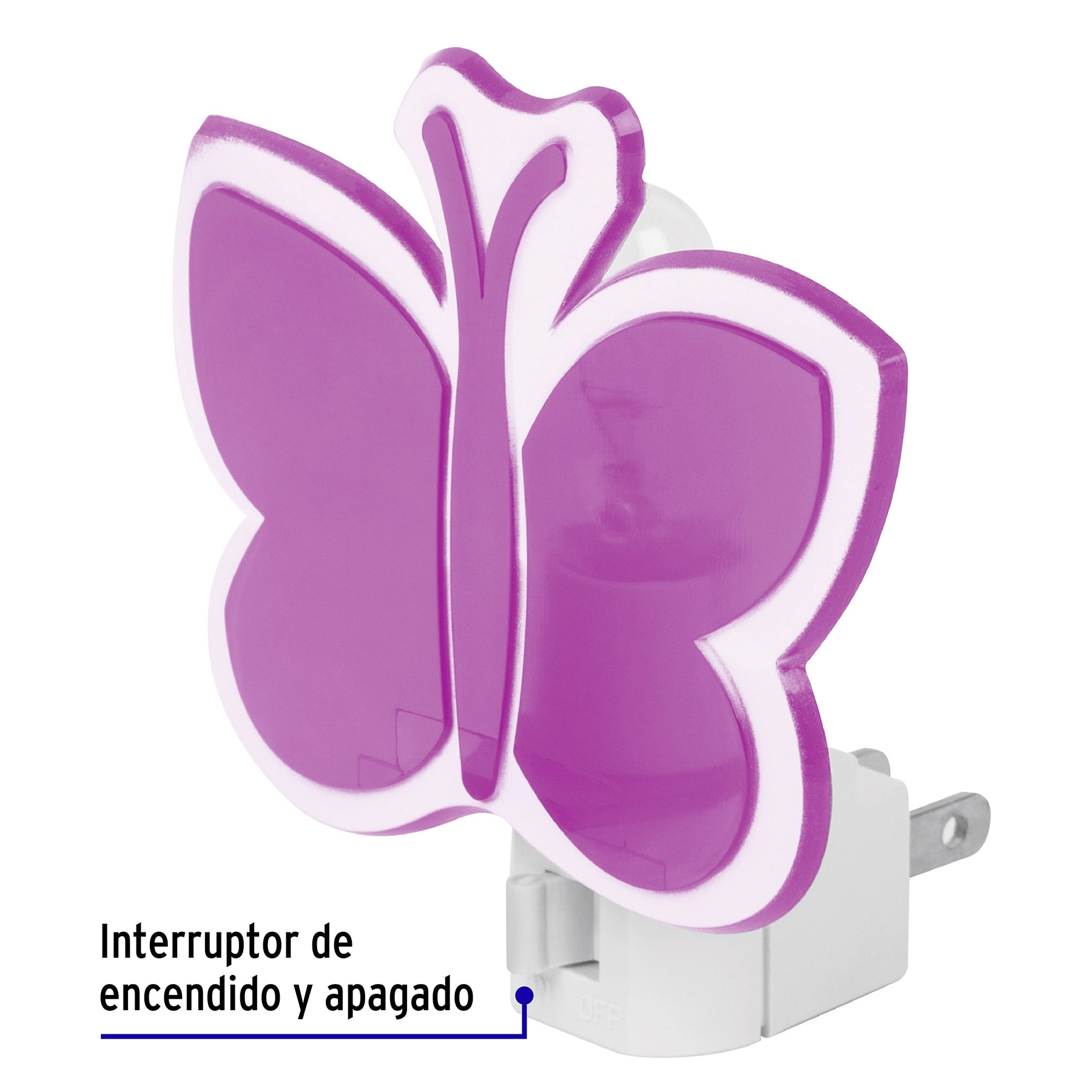 Luz de noche, mariposa