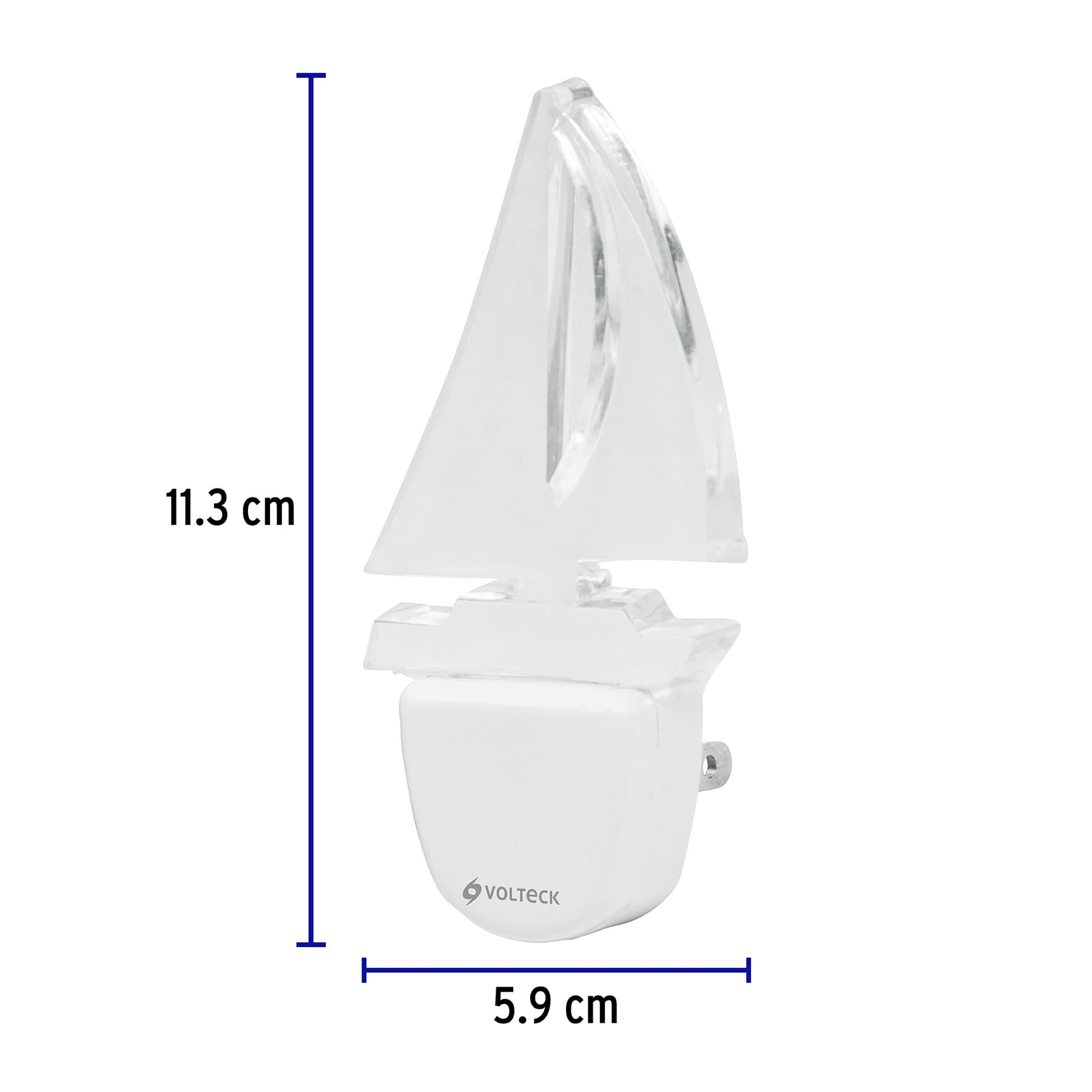 Luz de noche de LED, barco