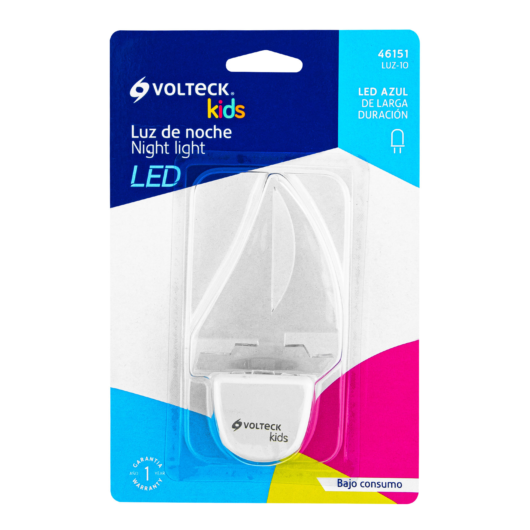 Luz de noche de LED, barco