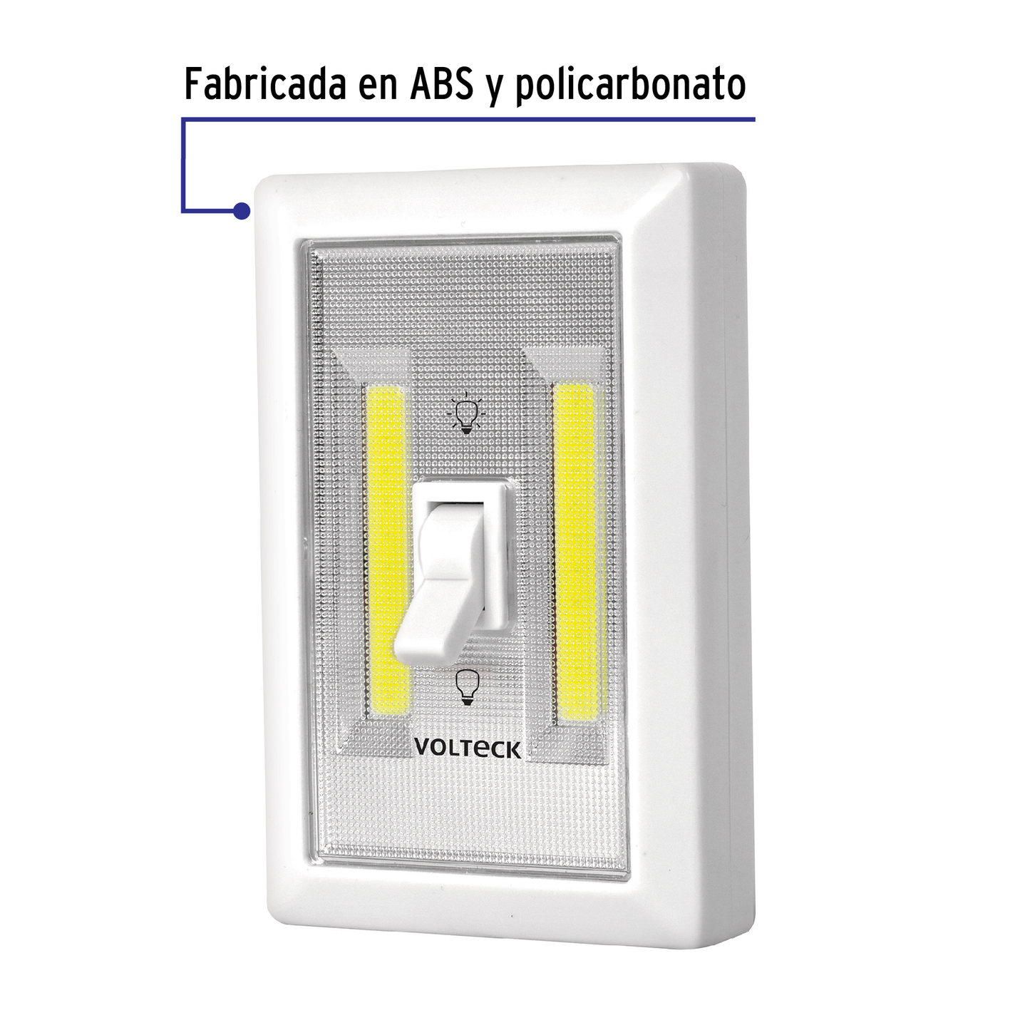 Luz de Led con interruptor para pared