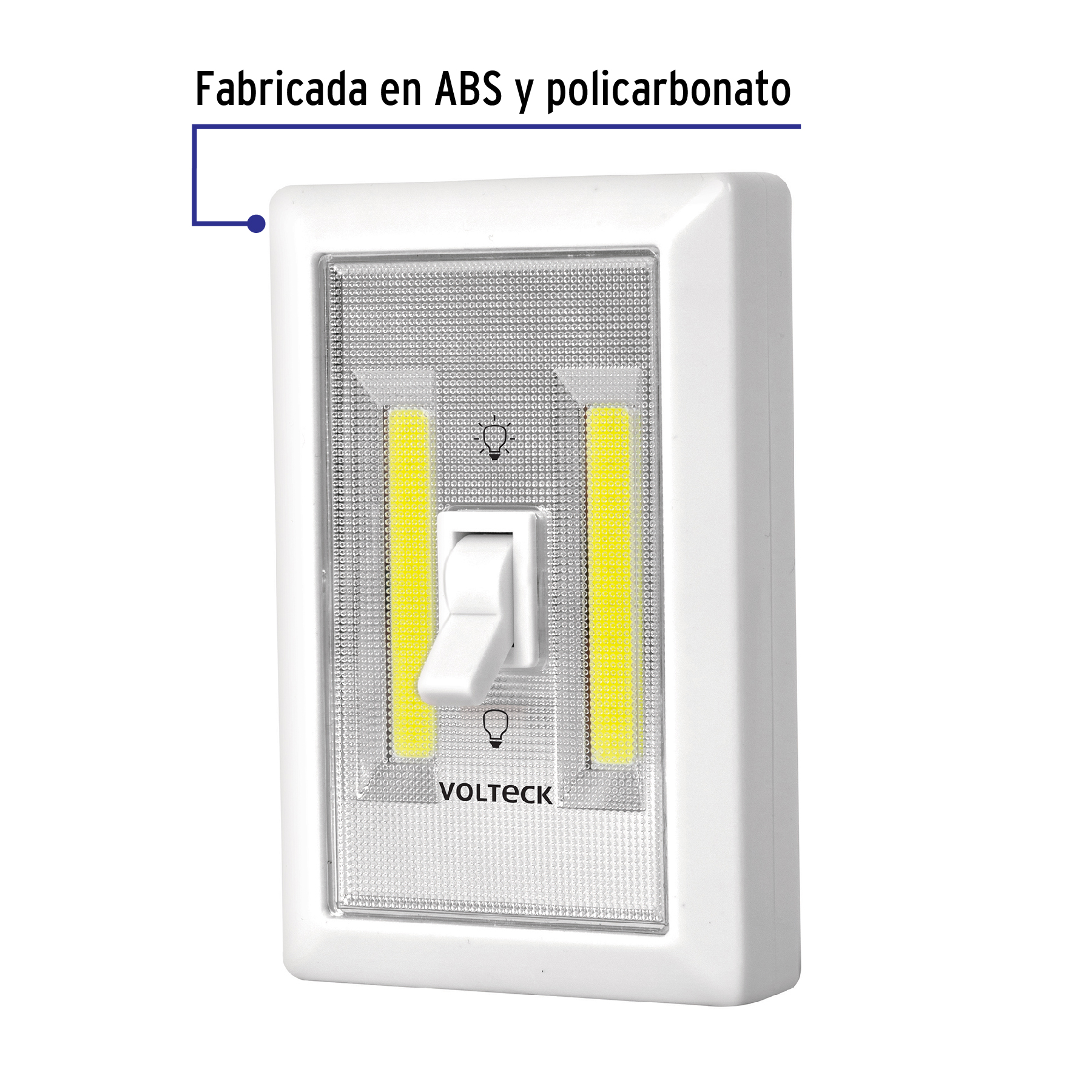 Luz de Led con interruptor para pared