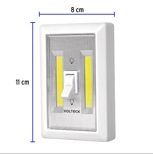 Luz de Led con interruptor para pared