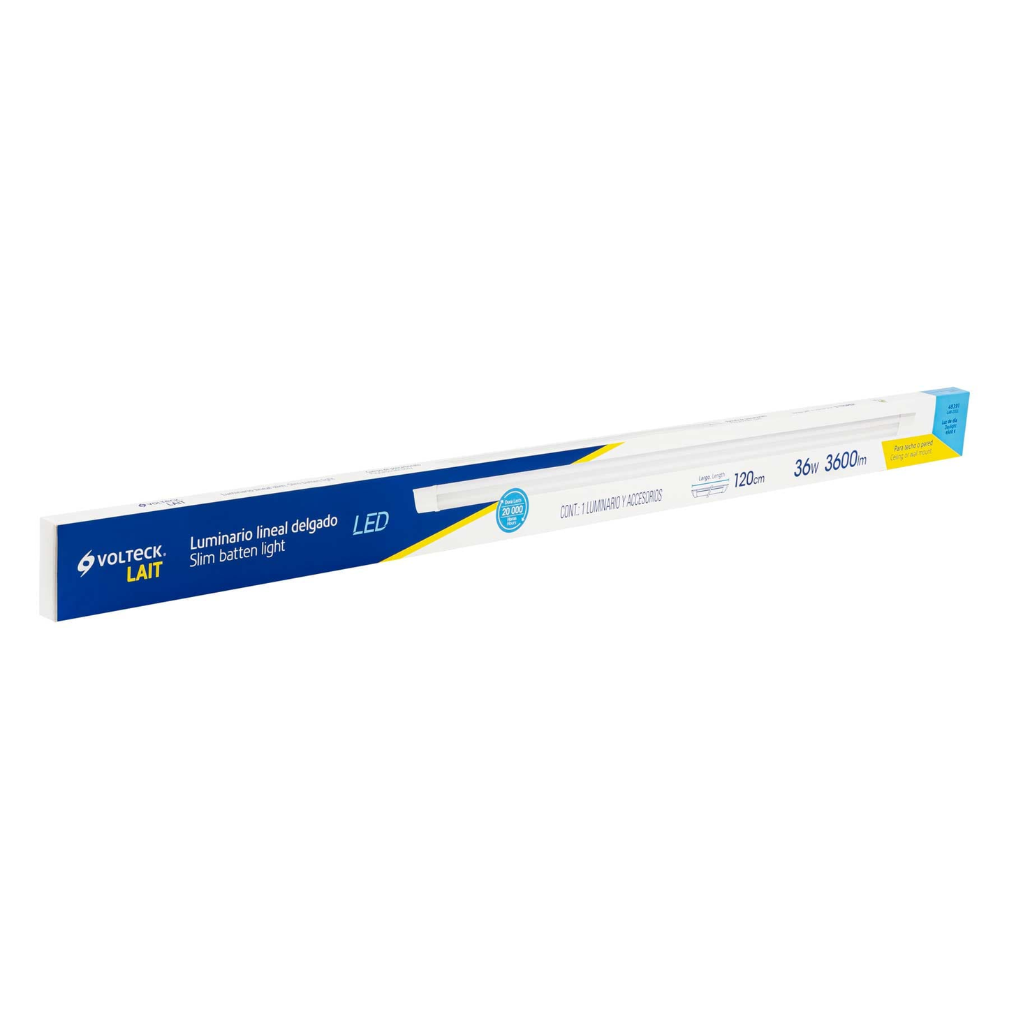 Luminario para gabinete, slim, 36 W, Led