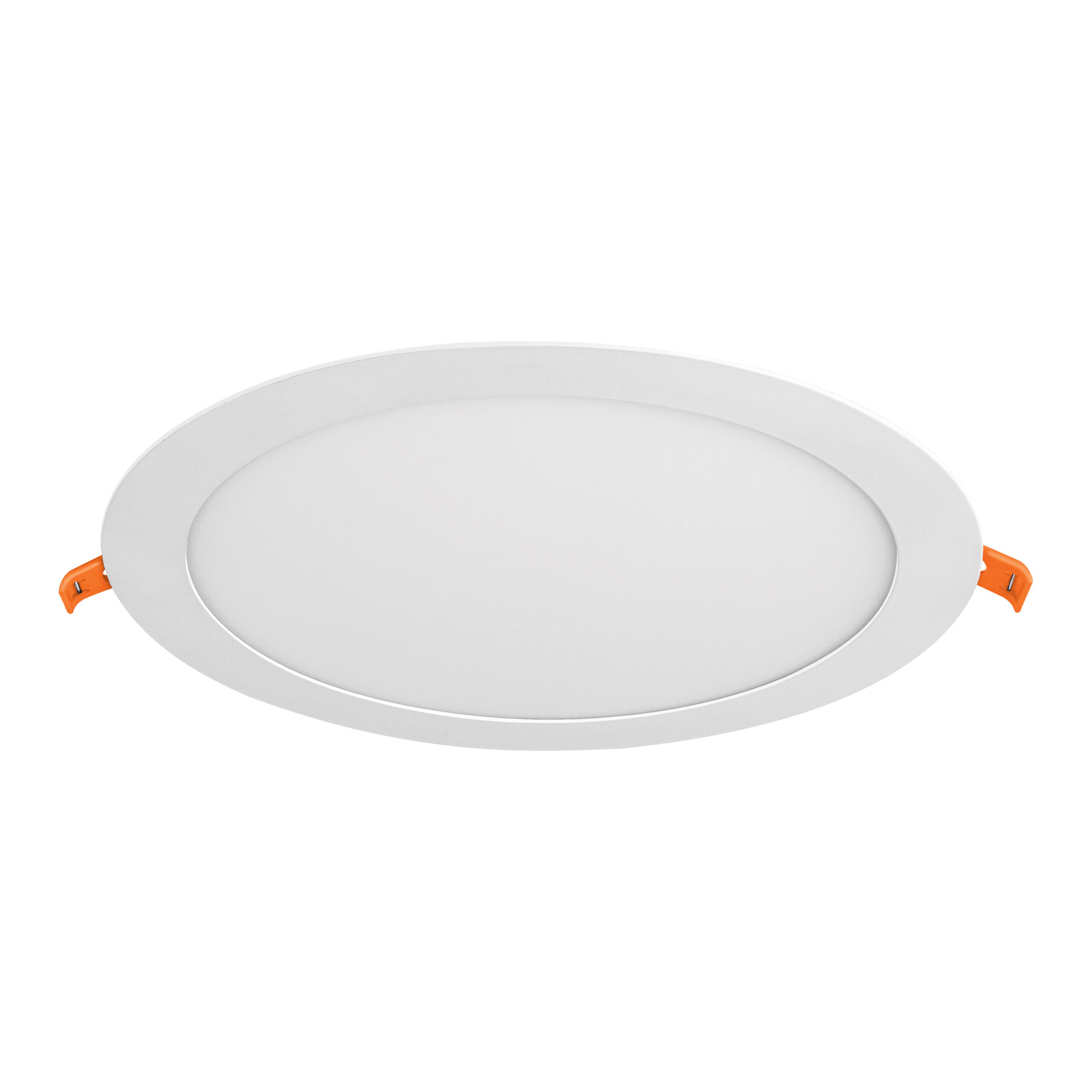 Luminario led slim de empotrar redondo, 6500K, 18W