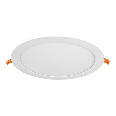 Luminario led slim de empotrar redondo, 6500K, 18W