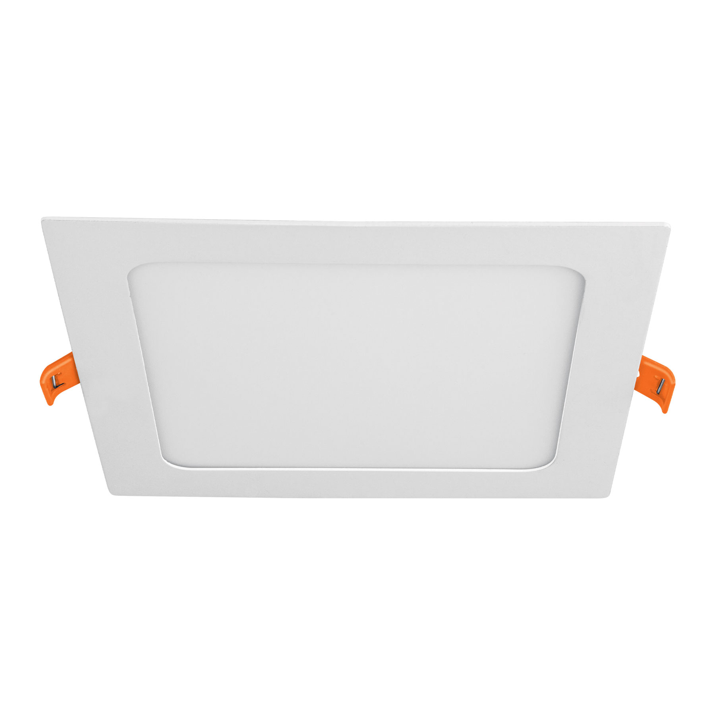 Luminario led slim de empotrar cuadrado, 6500K, 12W