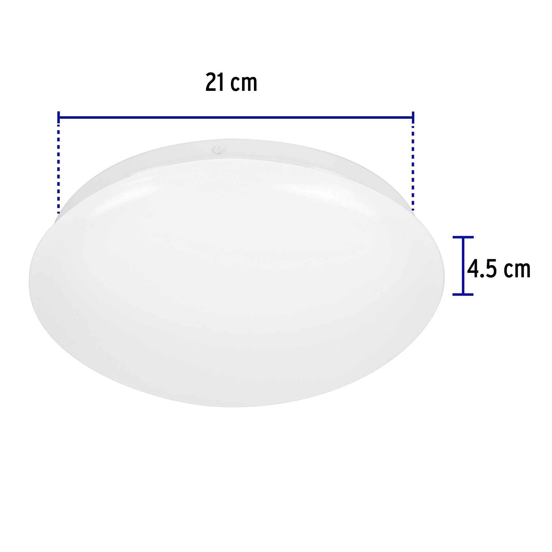 Luminario de LED de sobreponer tipo plafón, 8W, 600 lm