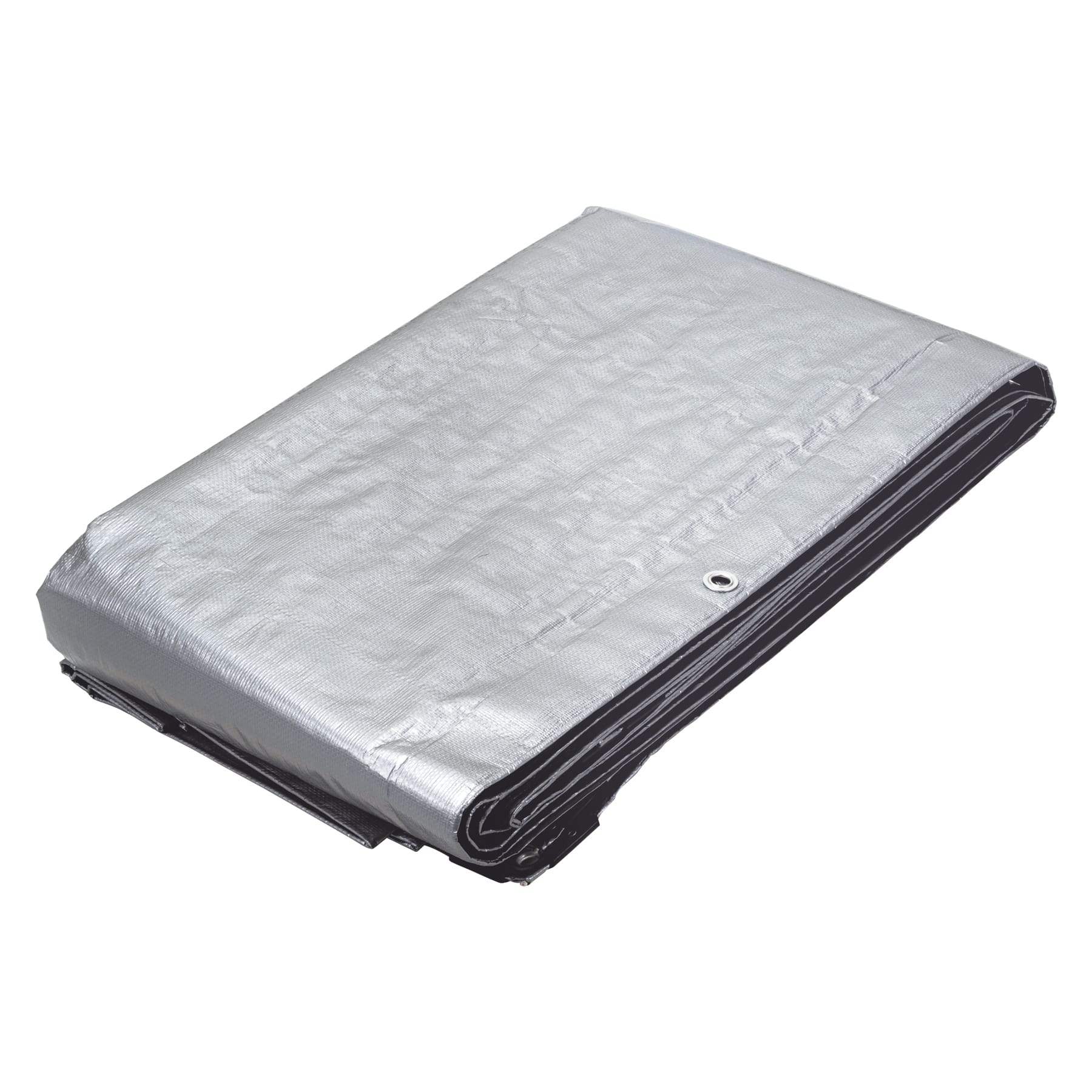 Lona reforzada, 5 x 6 m, gris