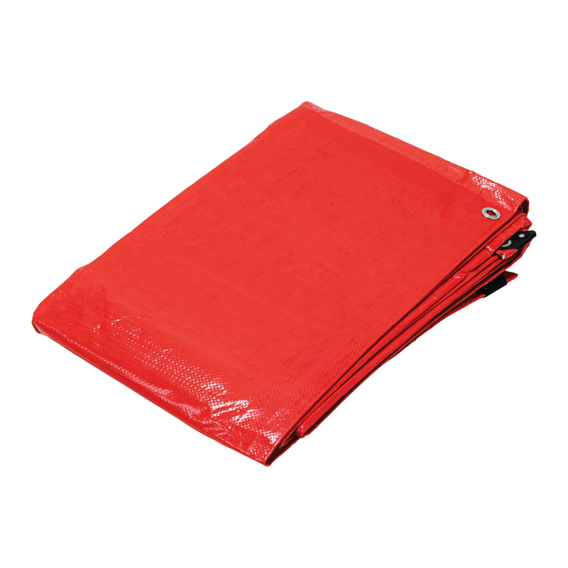 Lona 5 x 6 m, roja, Pretul
