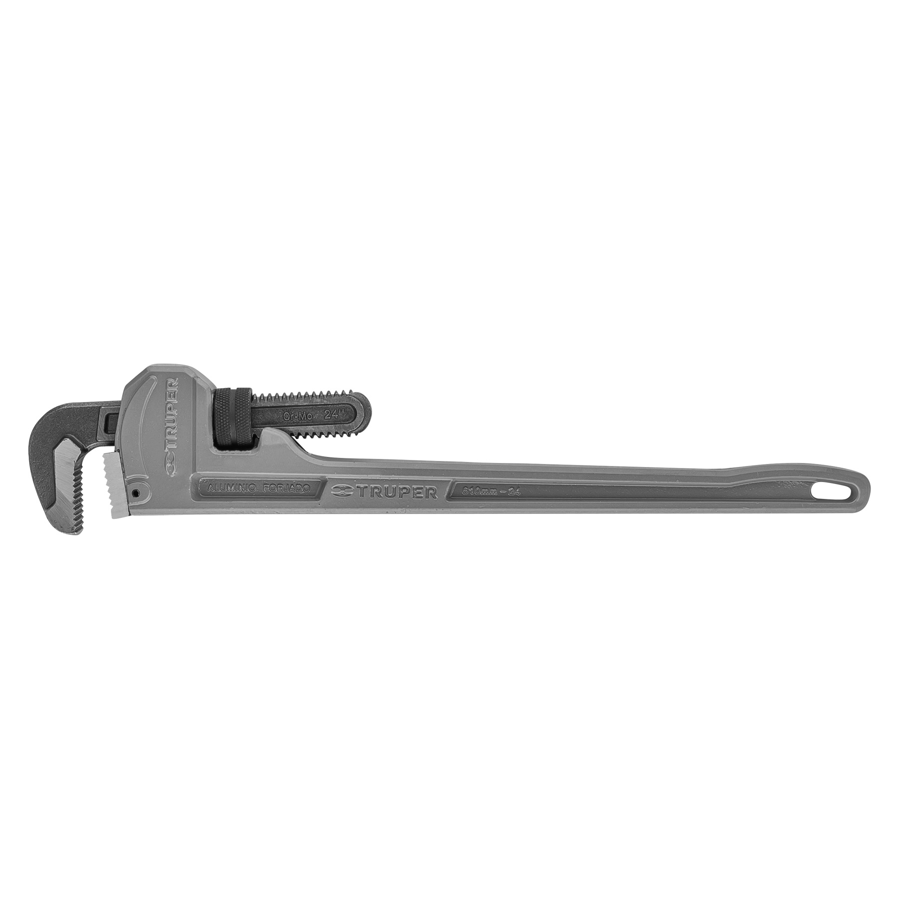 Llave para tubo, stilson, de aluminio, 24"