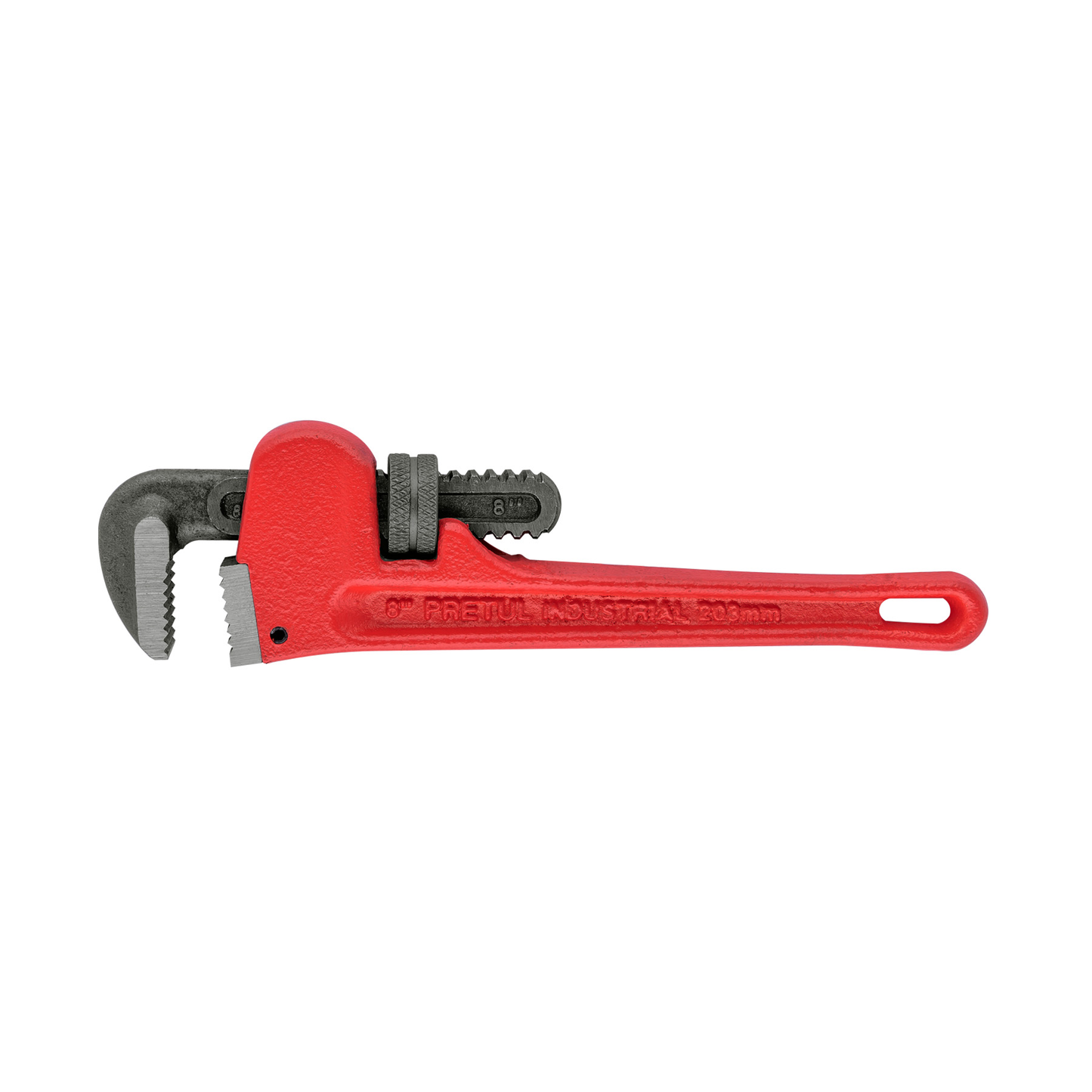 Llave para tubo, stilson, 8", pretul