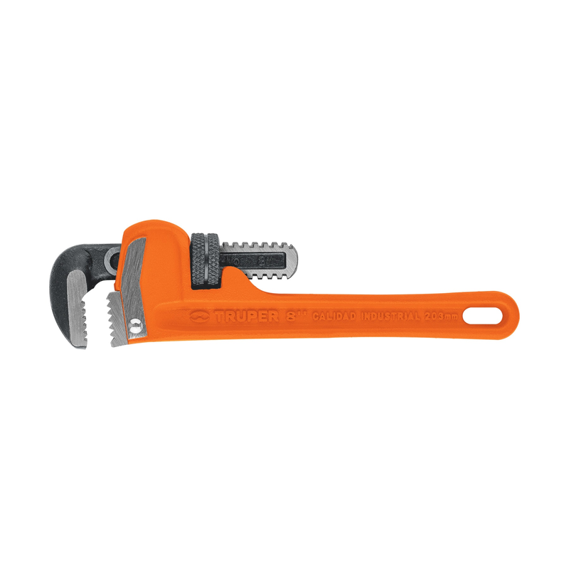 Llave para tubo, stilson, 8"