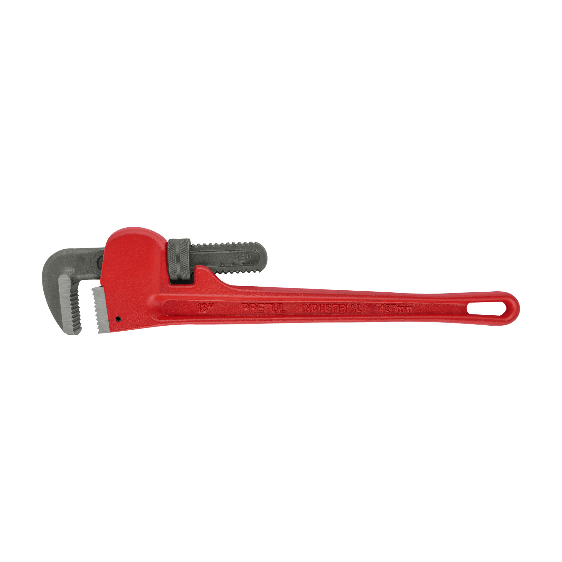 Llave para tubo, stilson, 18", pretul