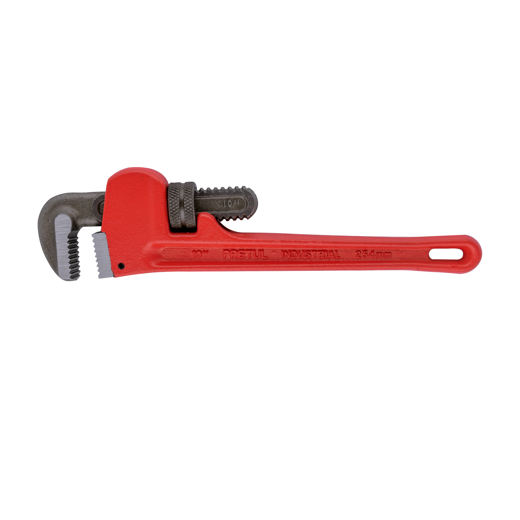 Llave para tubo, stilson, 10", pretul