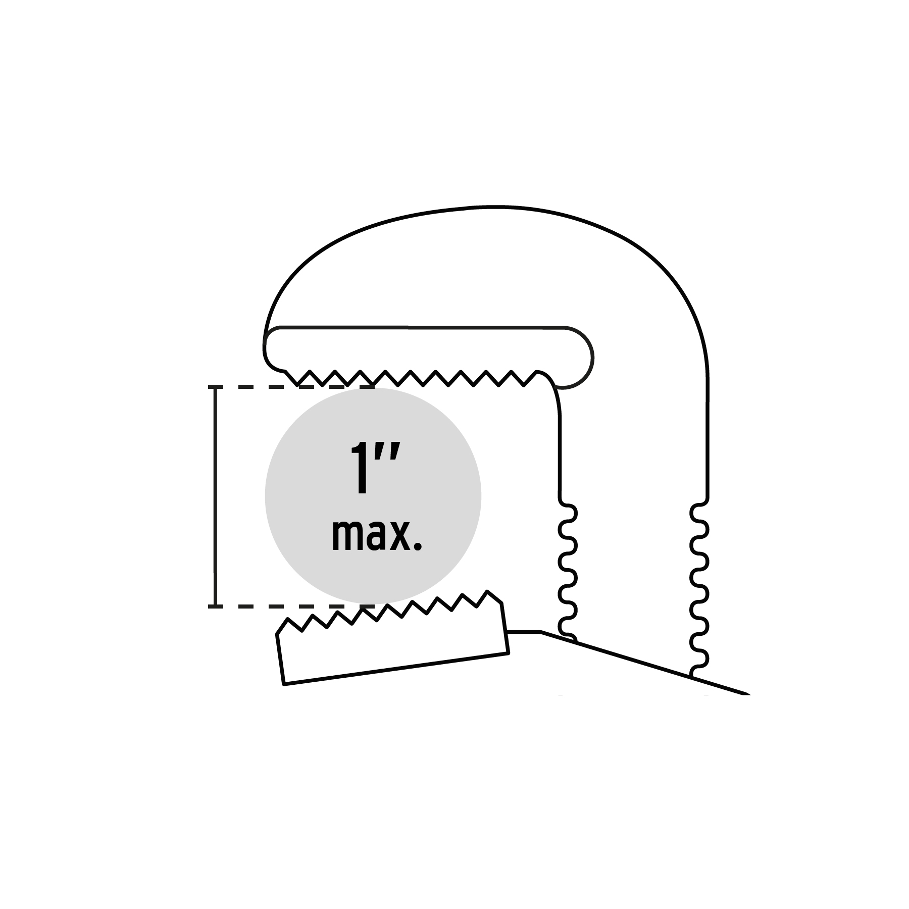 Llave para tubo, stilson, 10", pretul