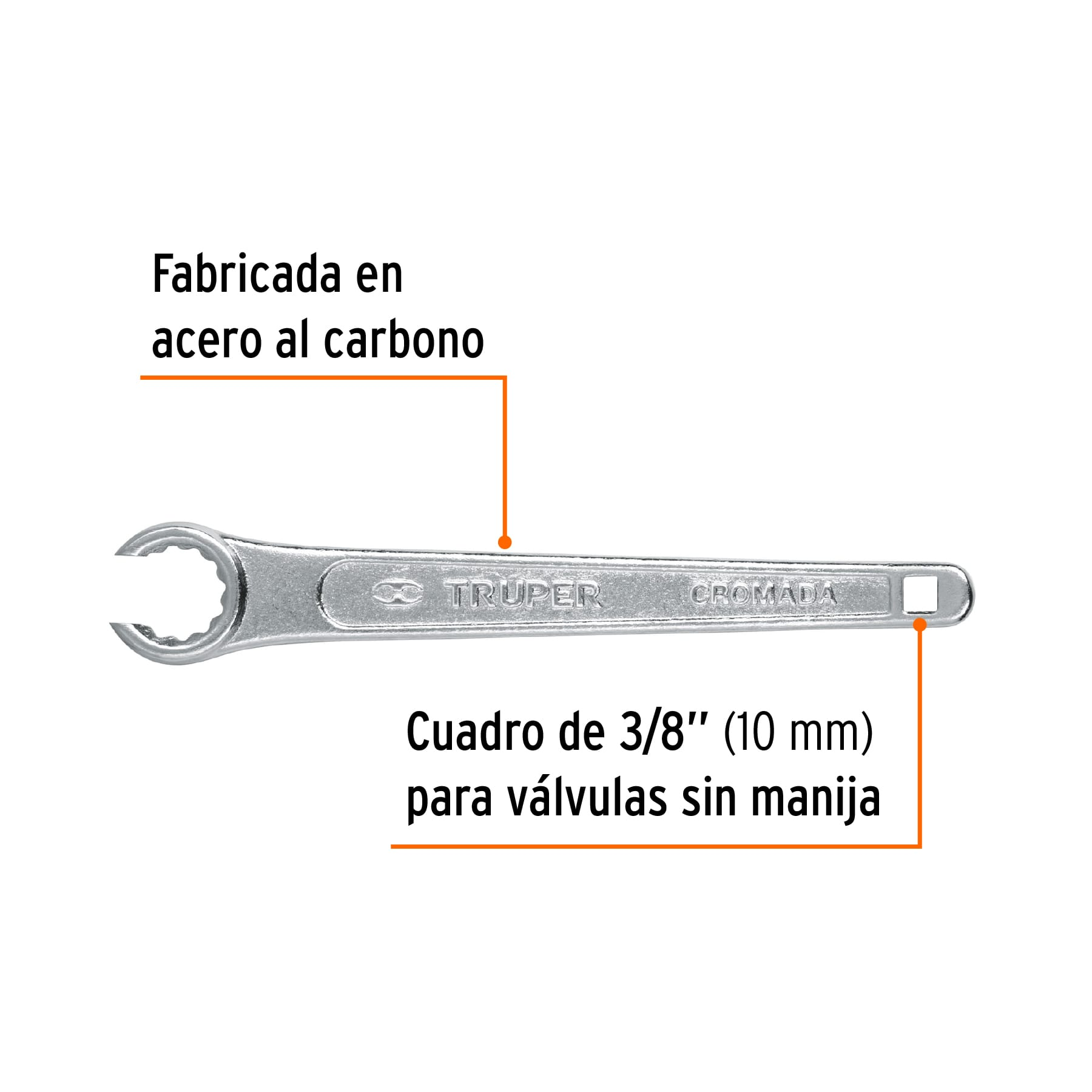 Llave para tanque de gas