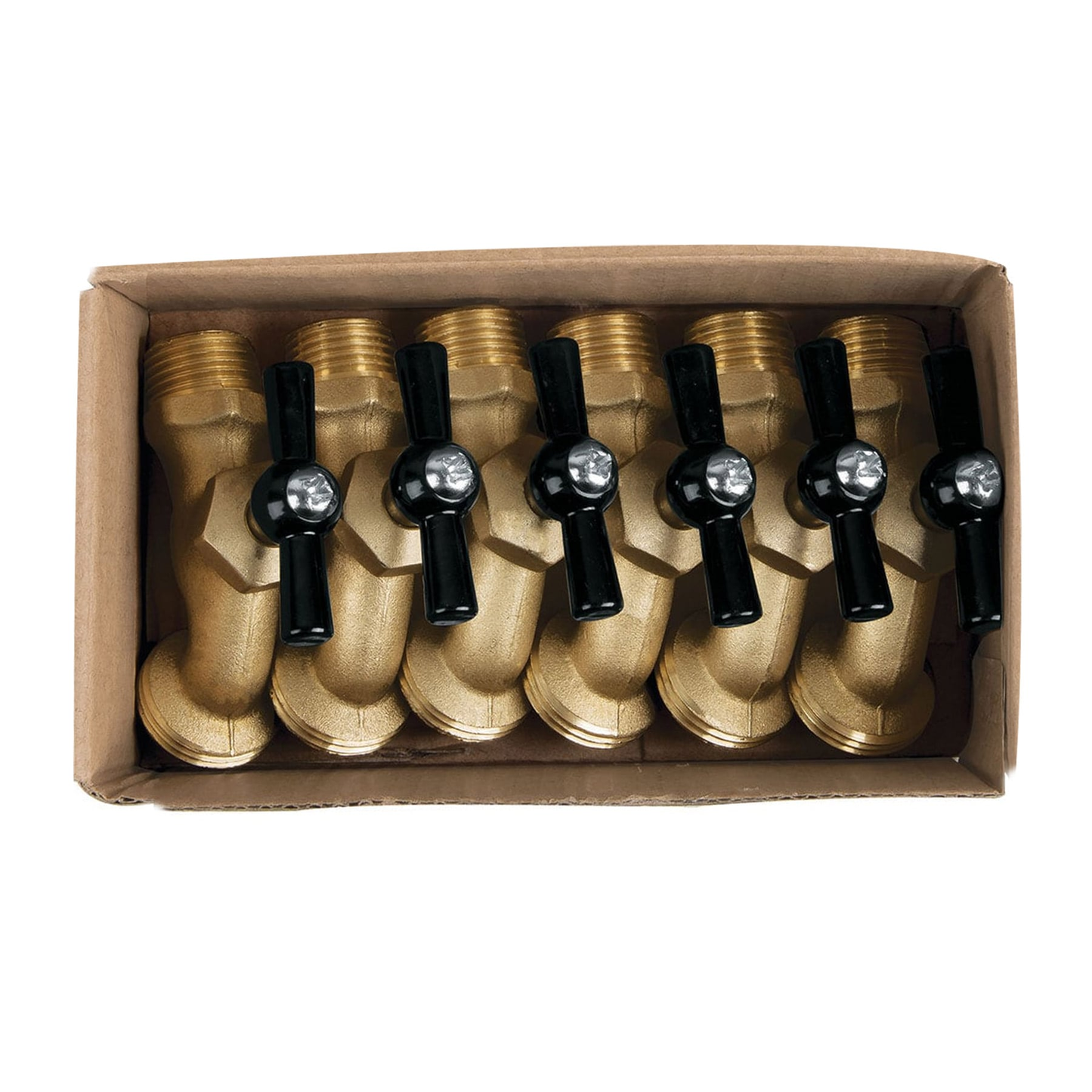 Llave para manguera, de latón 1/2"", 100 g, Pretul