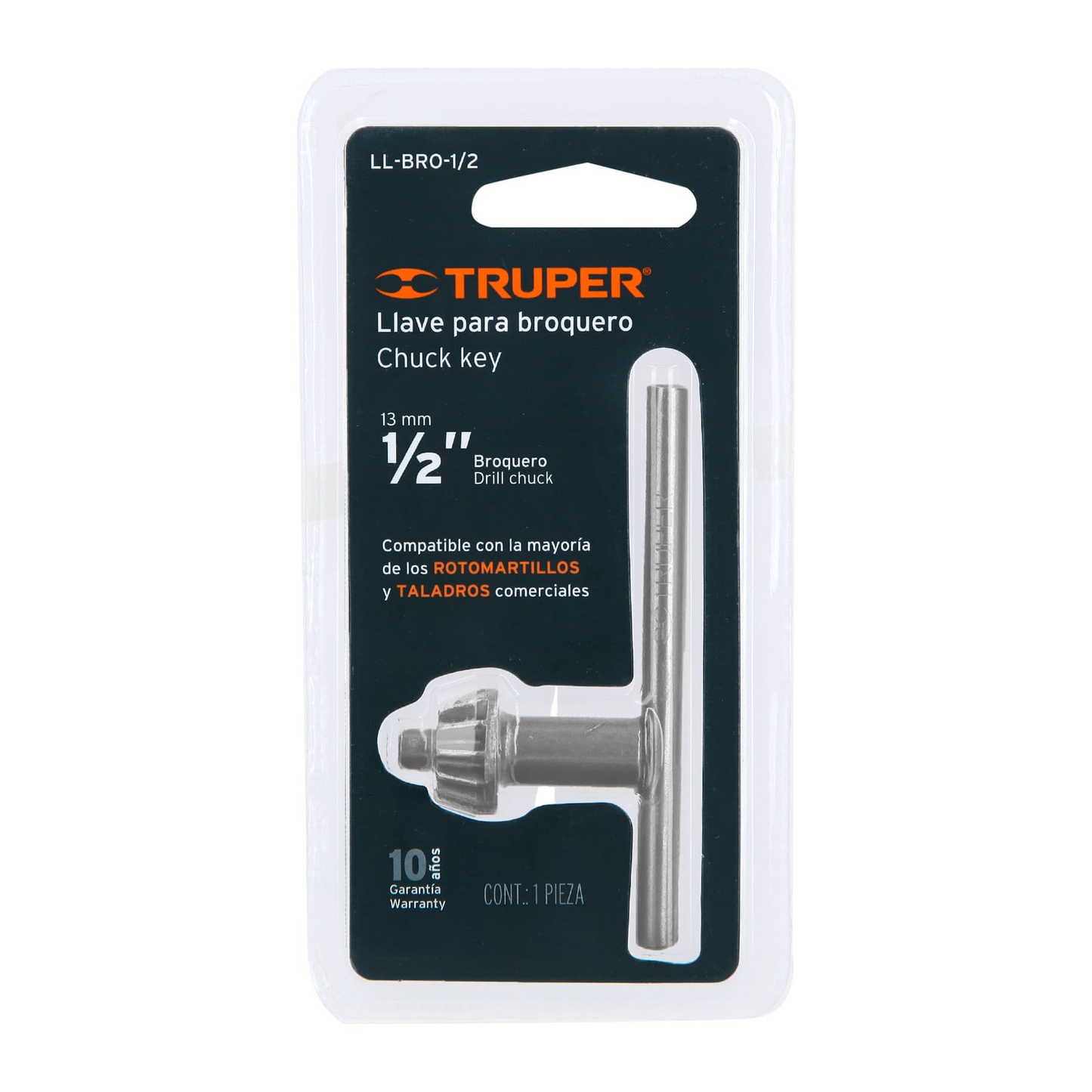 Llave para broquero, 1/2"