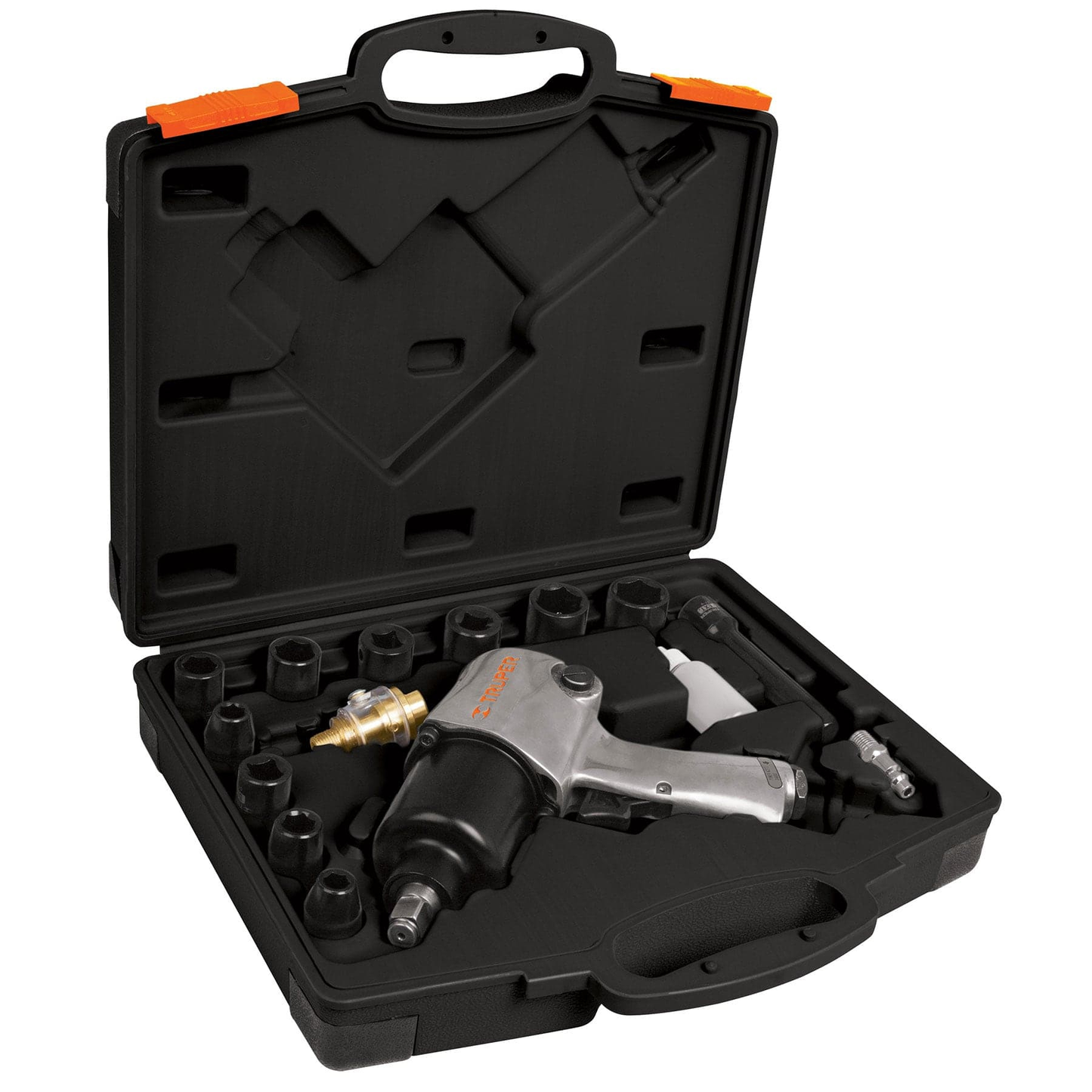 Llave neumática, industrial, 1/2", kit