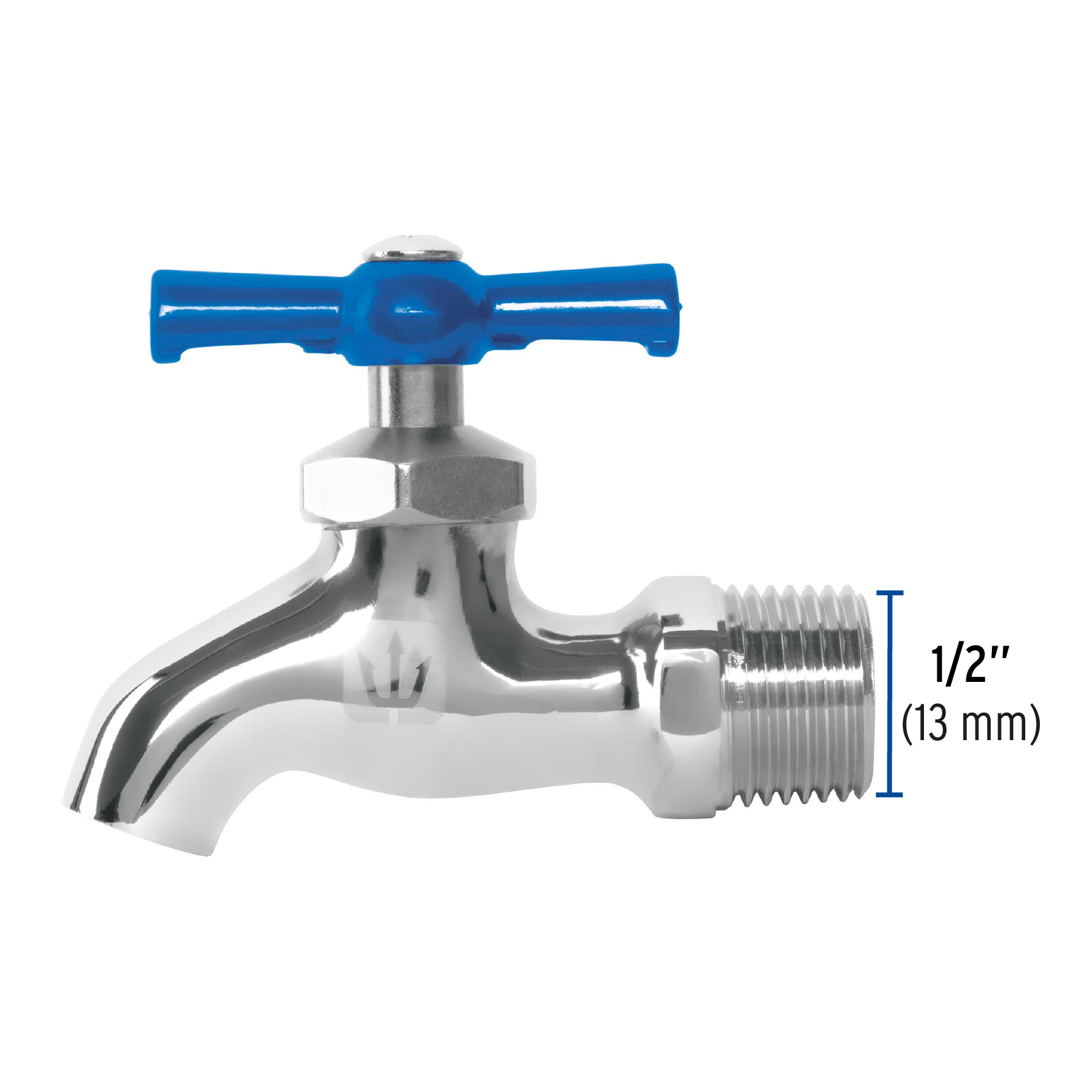 Llave nariz, latón, 135 gr, entrada 1/2"