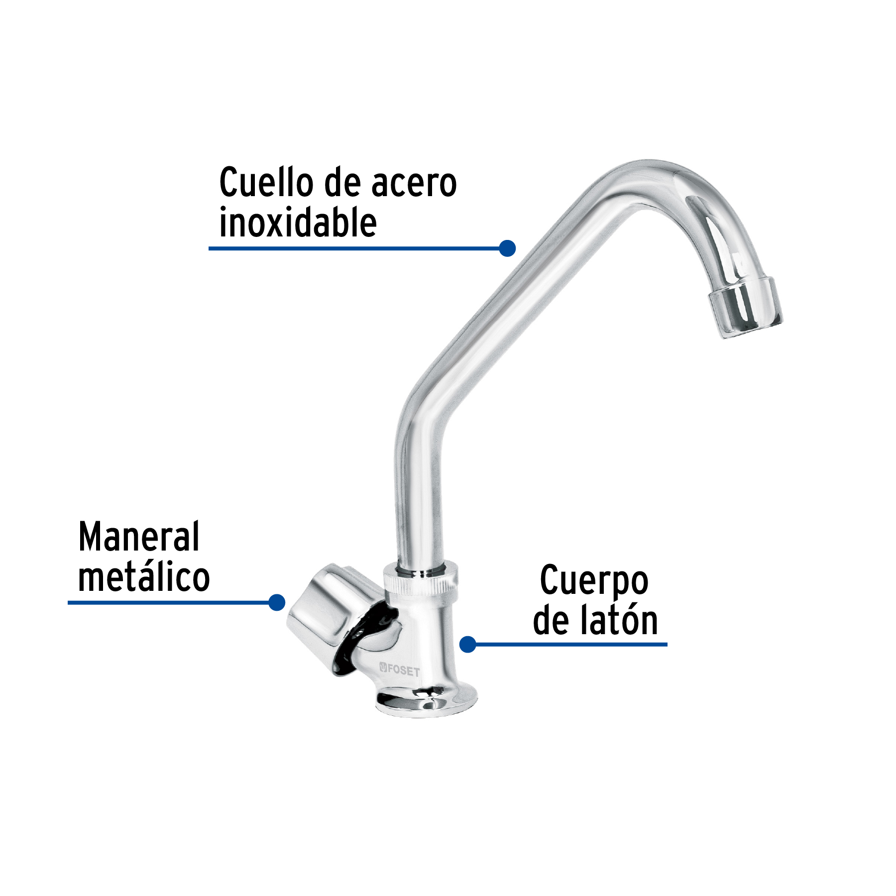 Llave individual para fregadero, Basic