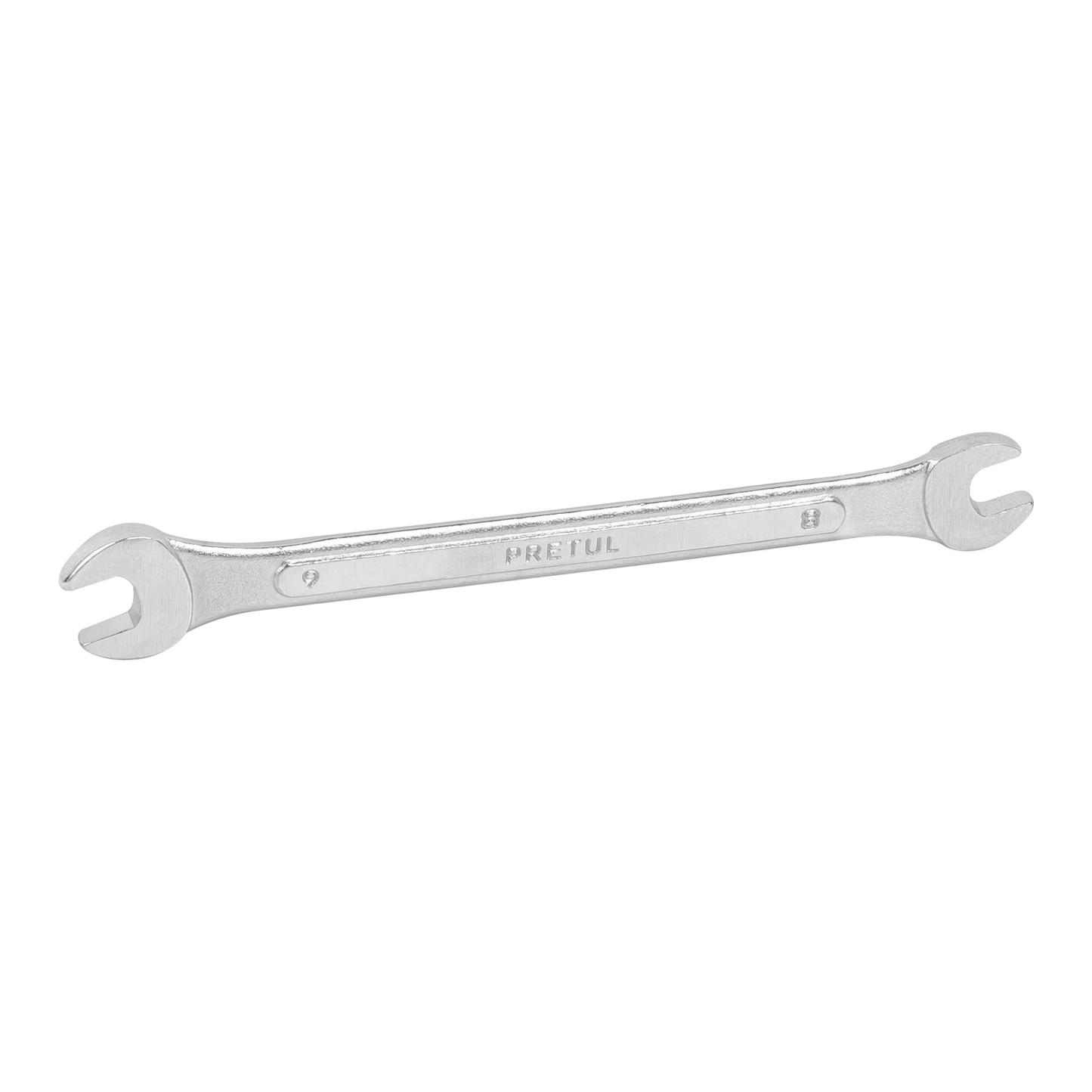 Llave española, milimétrica, 8 x 9 x 140 mm, pretul