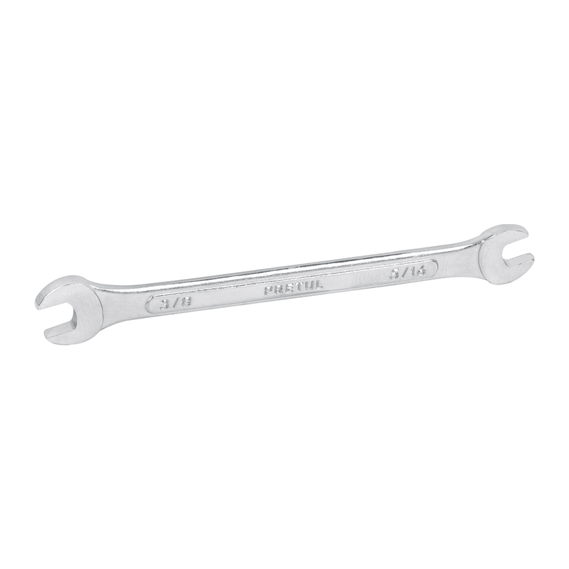 Llave española, 5/16 x 3/8" x 140 mm, pretul