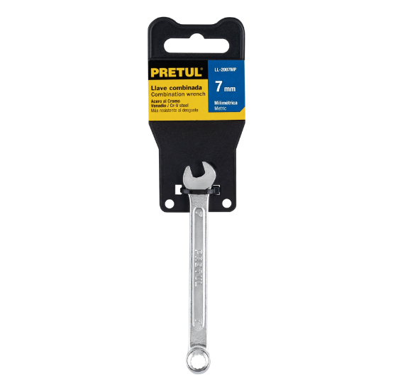 Llave combinada mm, 7 x 110 mm, pretul