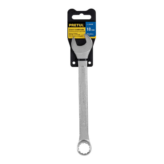 Llave combinada mm, 18 x 220 mm, pretul